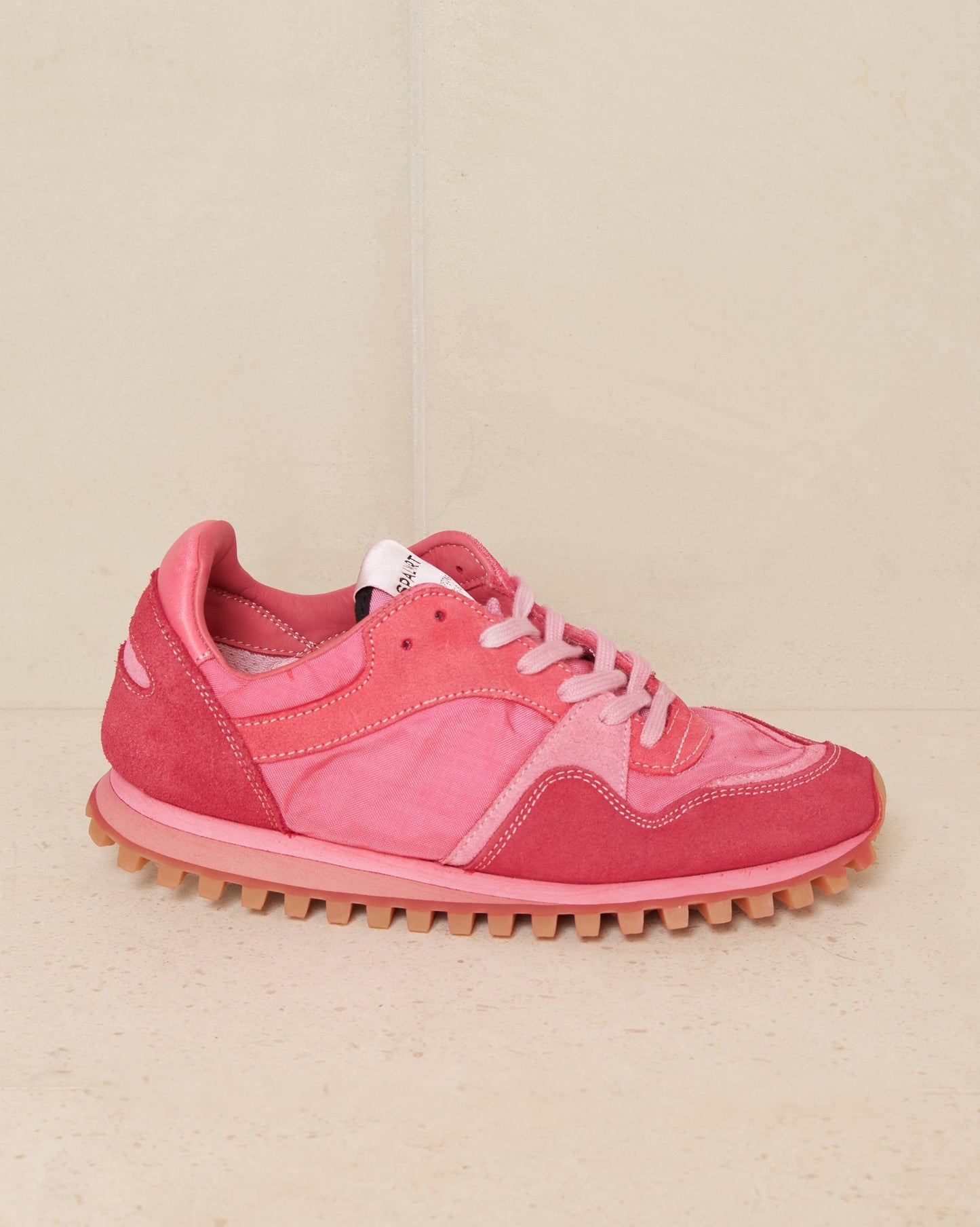 comme des garcons red spalwart sneakers