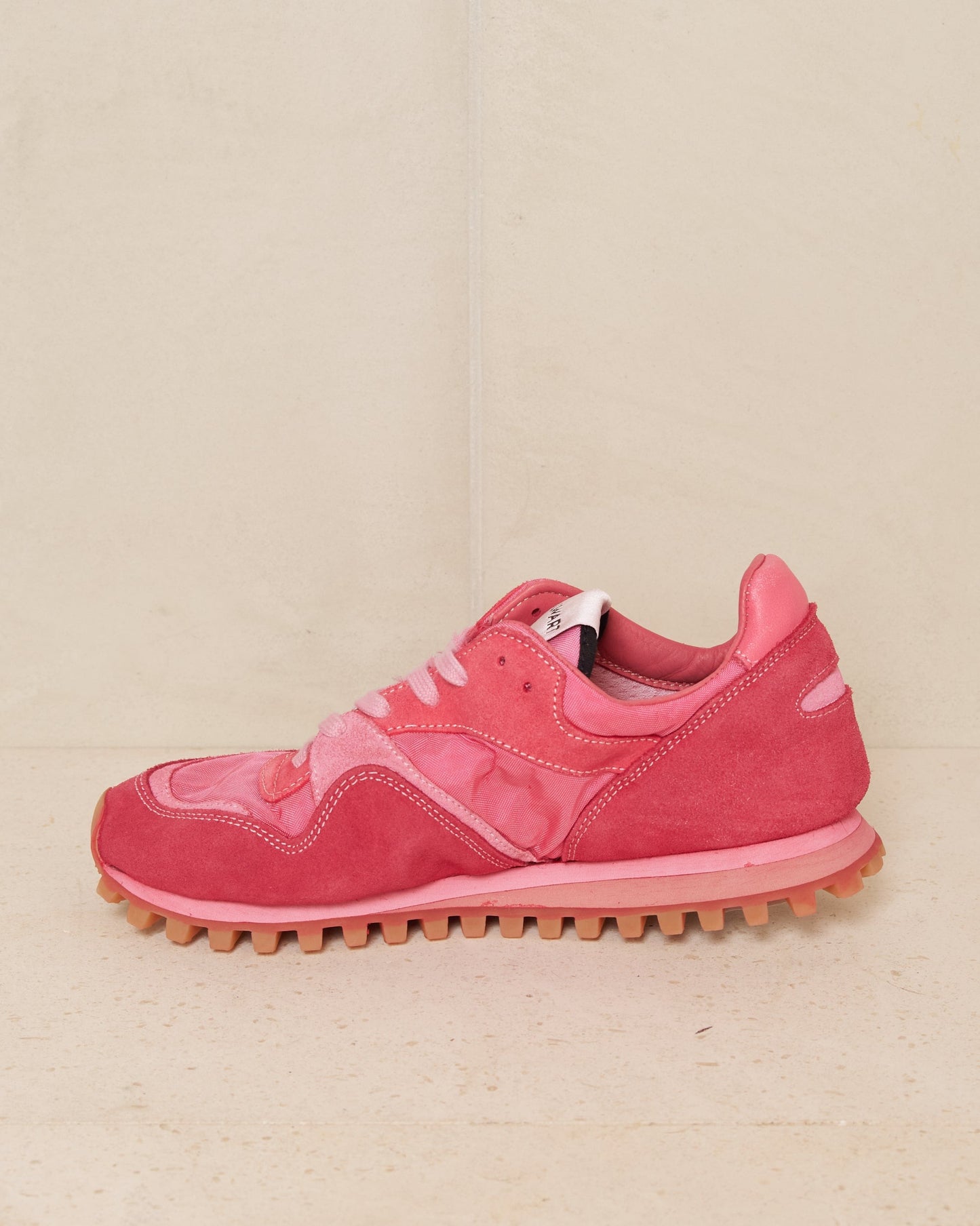comme des garcons red spalwart sneakers