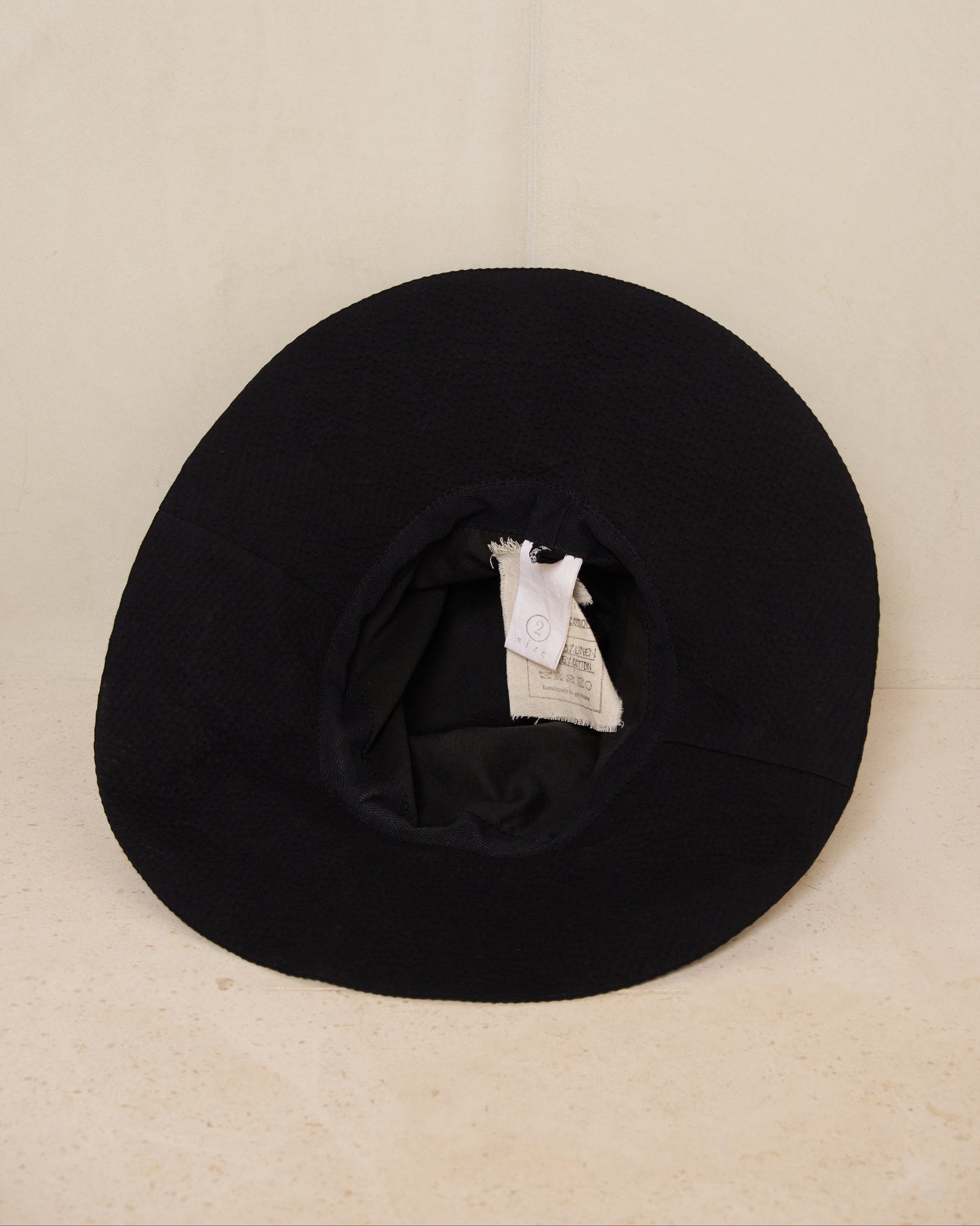 Black Wide Brim Hat