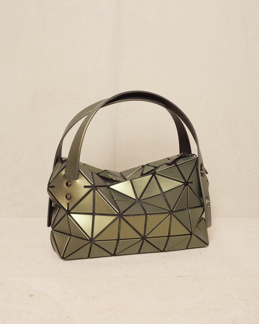 Khaki Green Boston Shoulder Bag