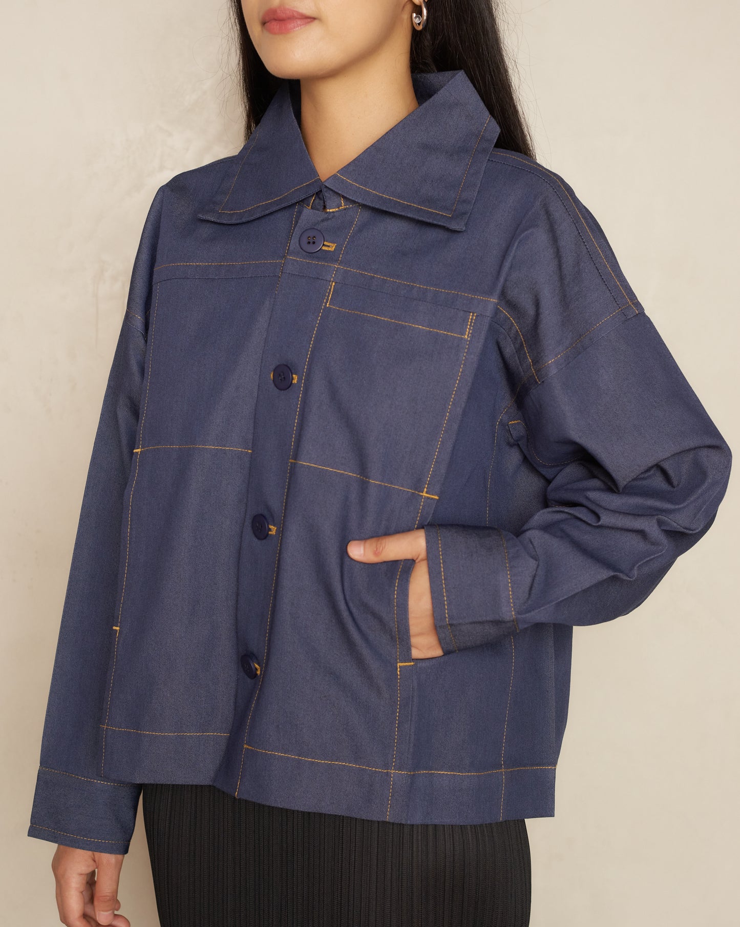 Flat Denim Jacket