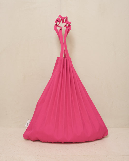 Rose Trunk Pleats Bag