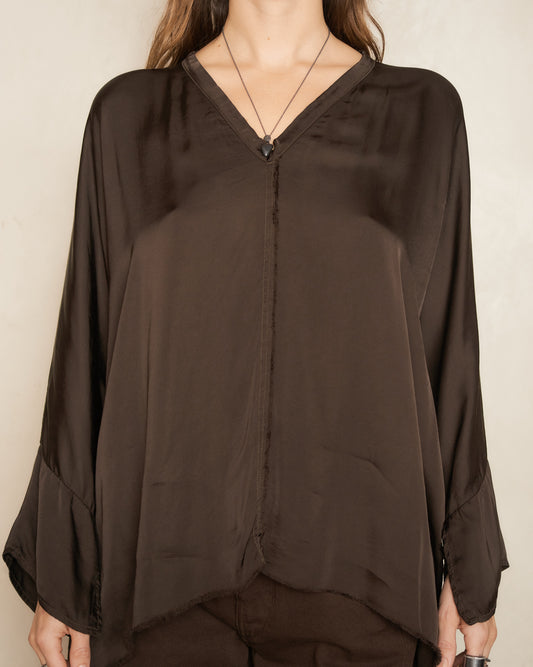 Chocolate Layla Blouse