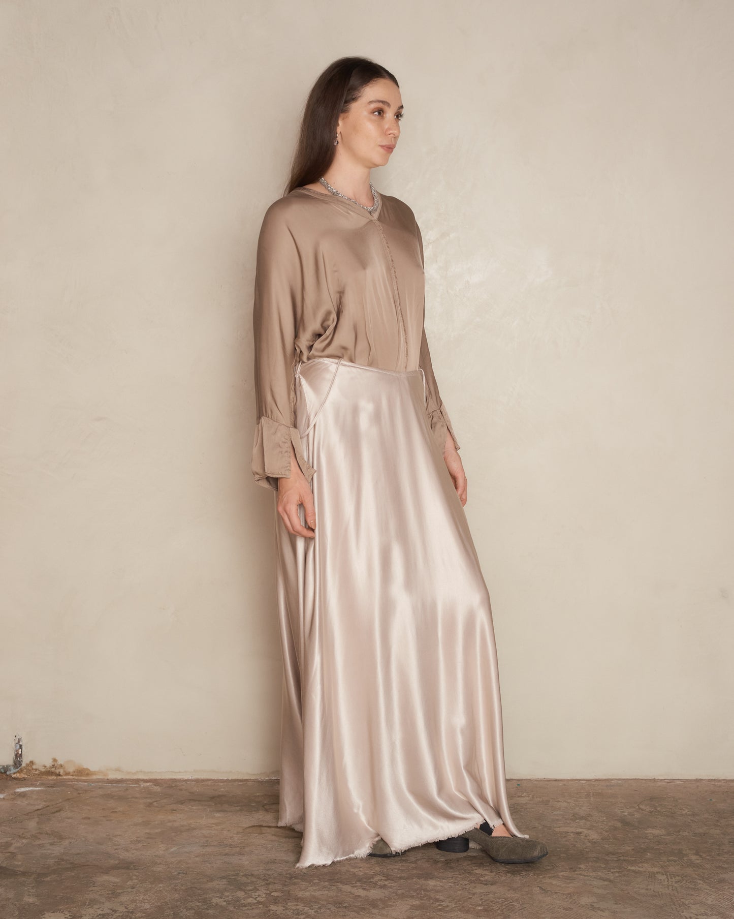 Nude Flo Dress