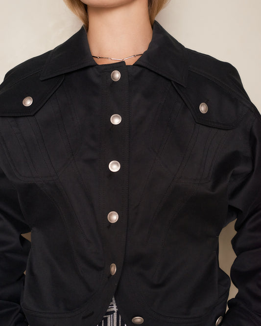 Sable Black Apollinaire Jacket