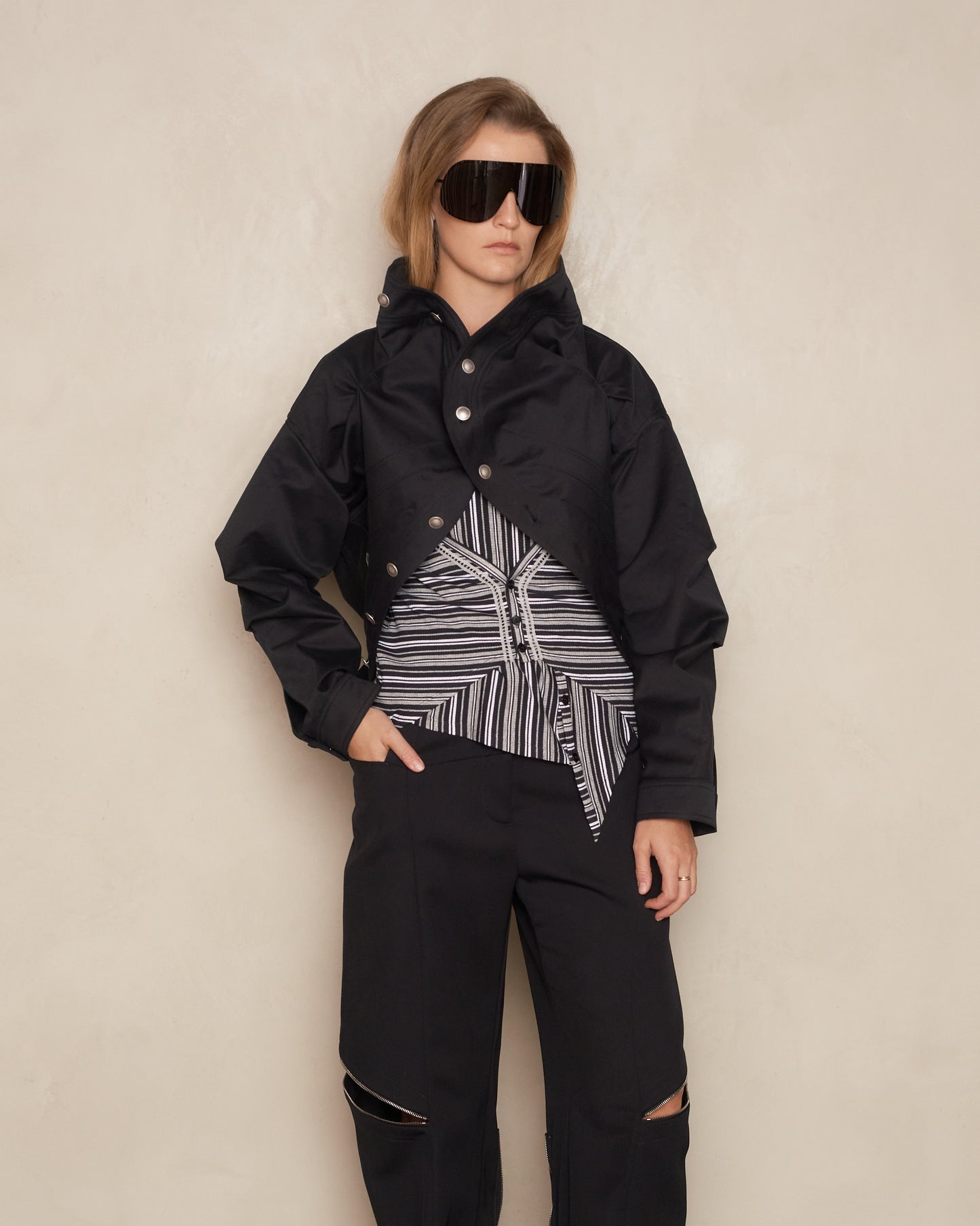 Sable Black Apollinaire Jacket