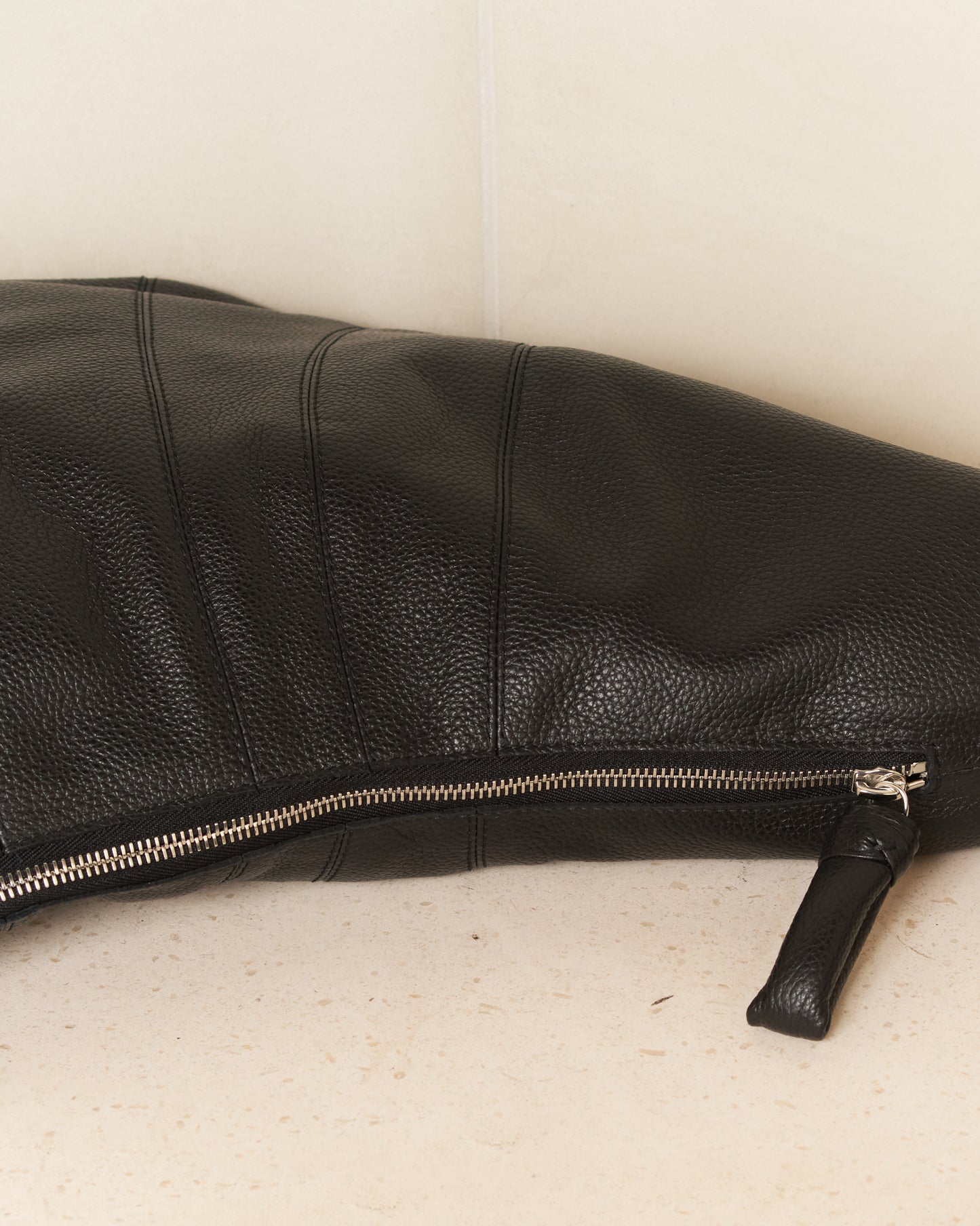 Black Large Croissant Bag