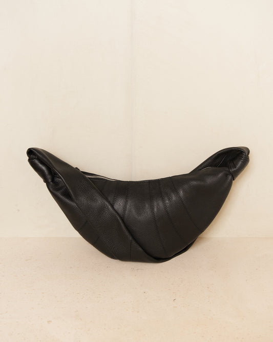 Black Small Croissant Bag