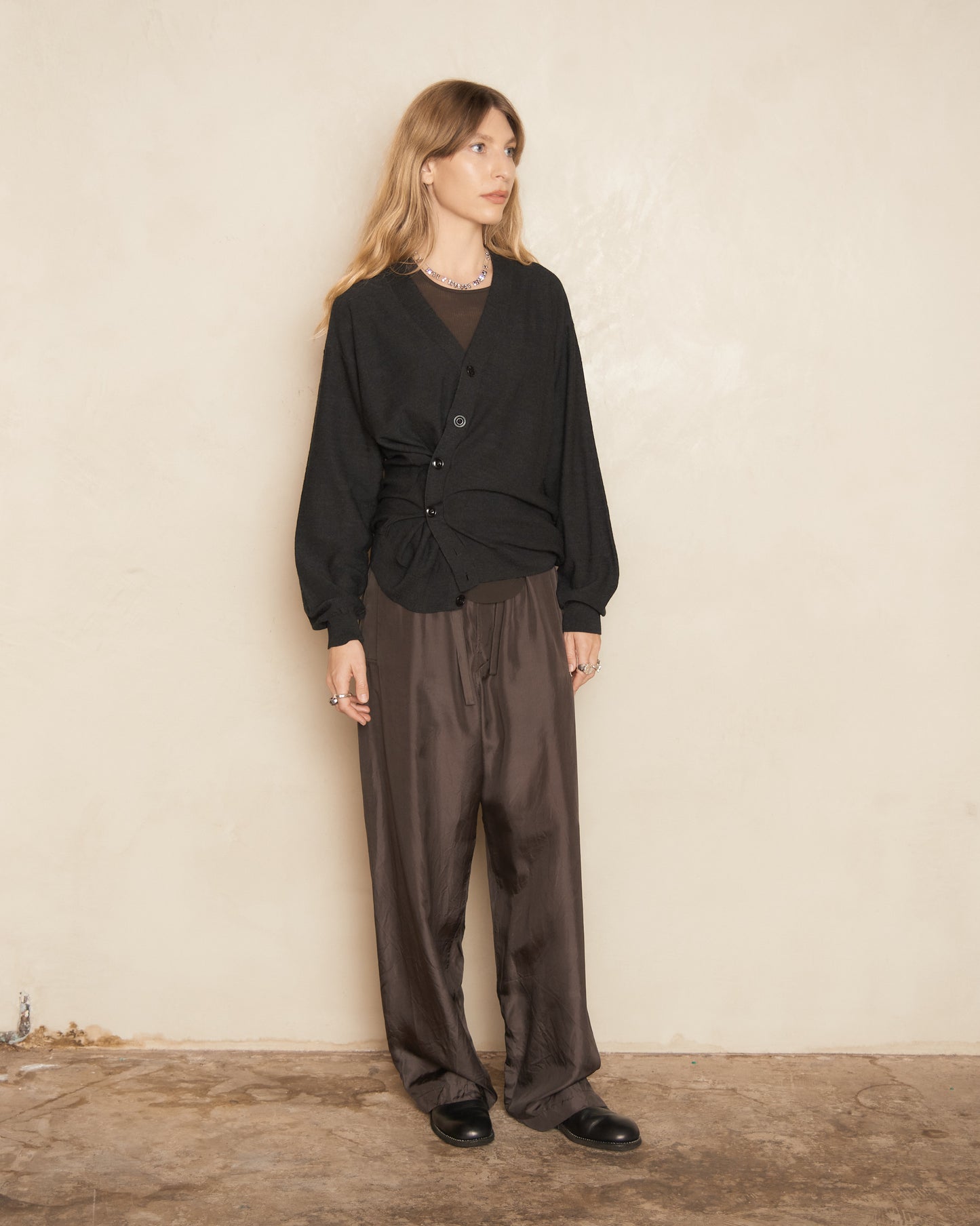 Espresso Taekwondo Wide Trousers