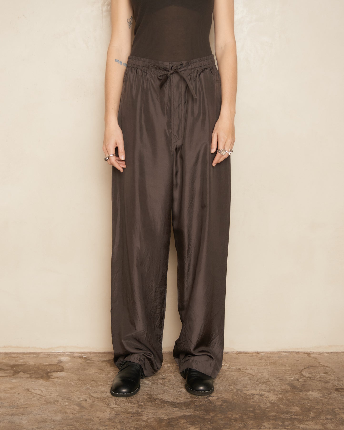 Espresso Taekwondo Wide Trousers