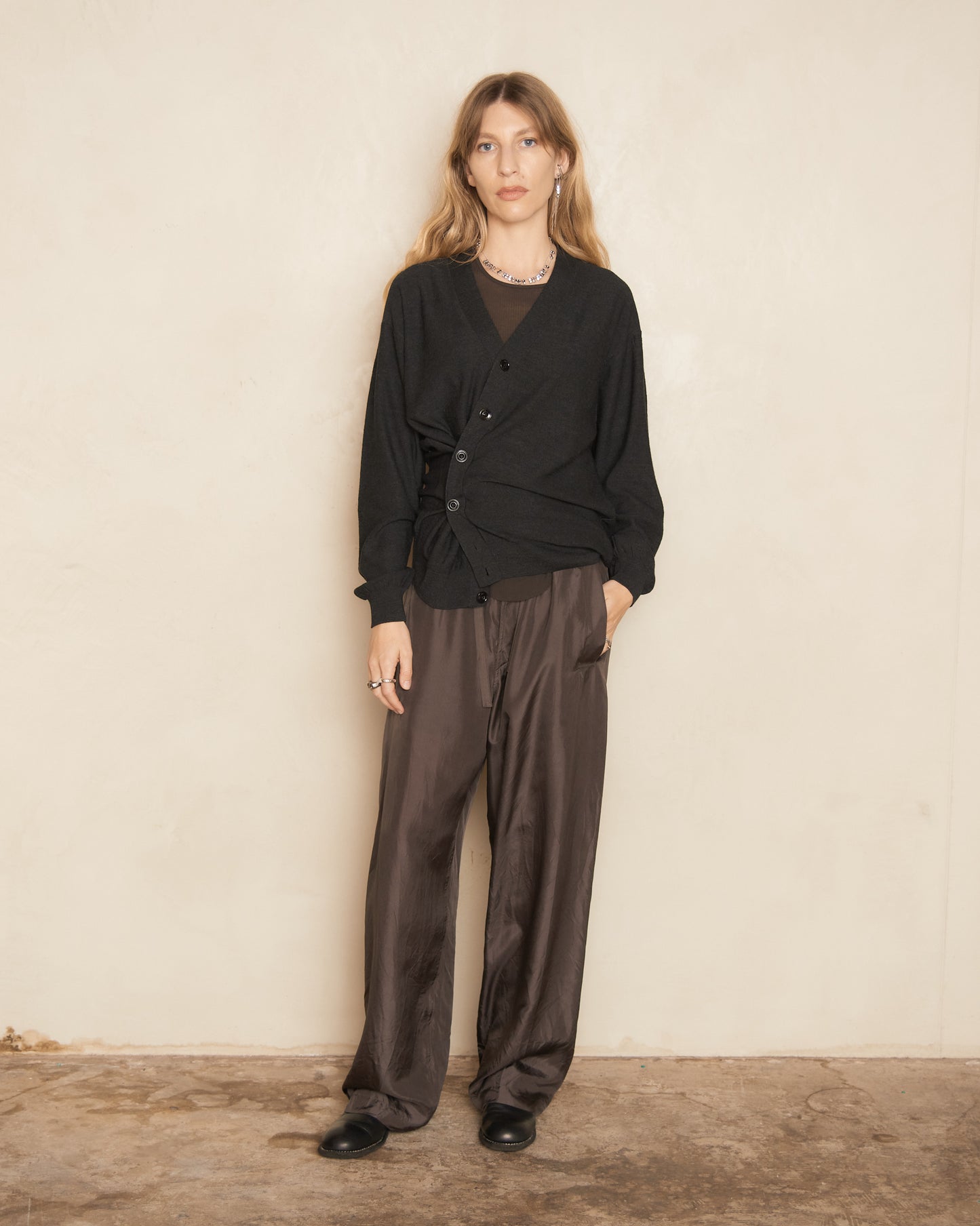 Espresso Taekwondo Wide Trousers