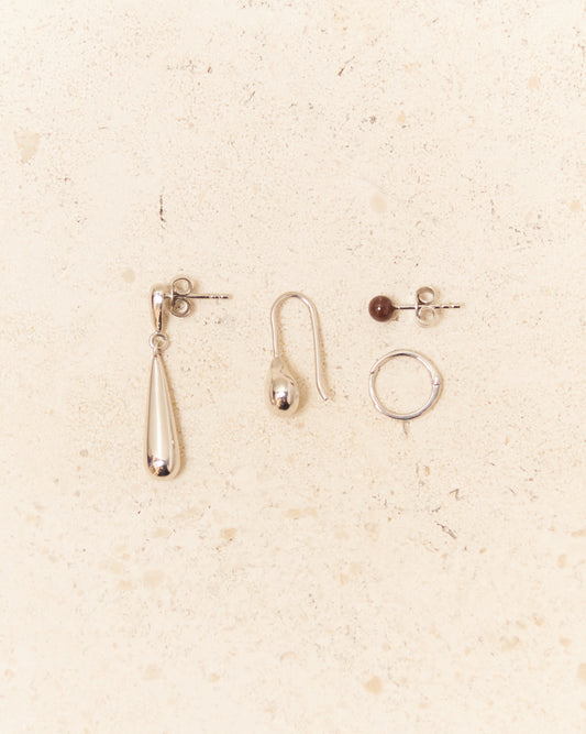 Silver Piercings Set