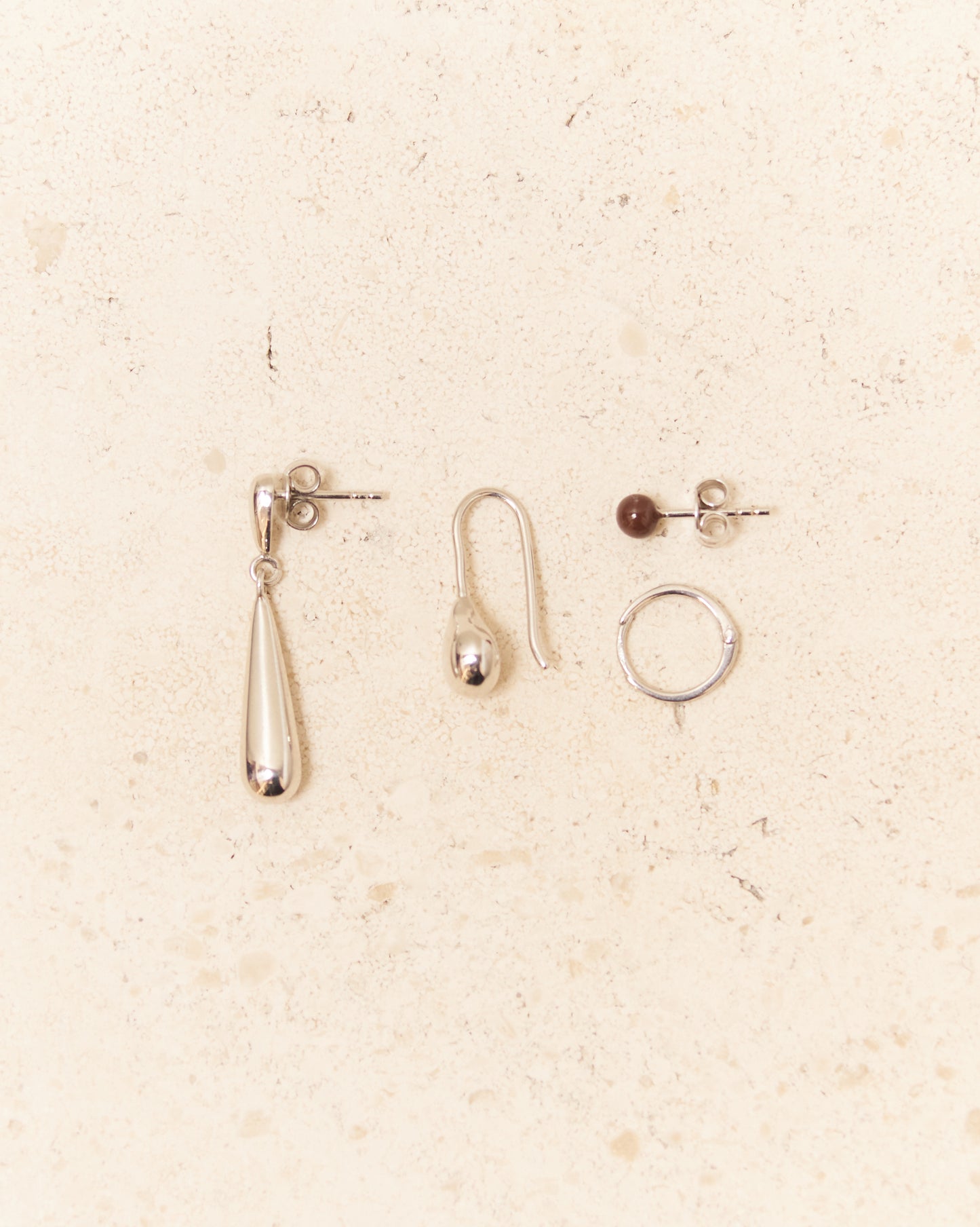 Silver Piercings Set