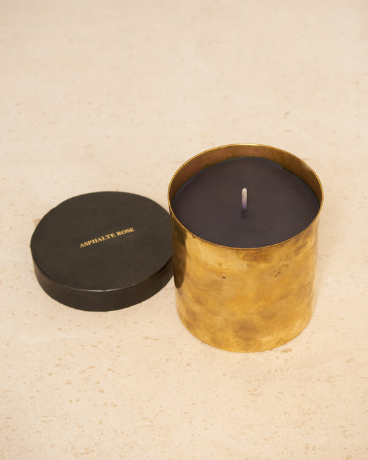 Asphalte Rose Bougie Fumiste Candle