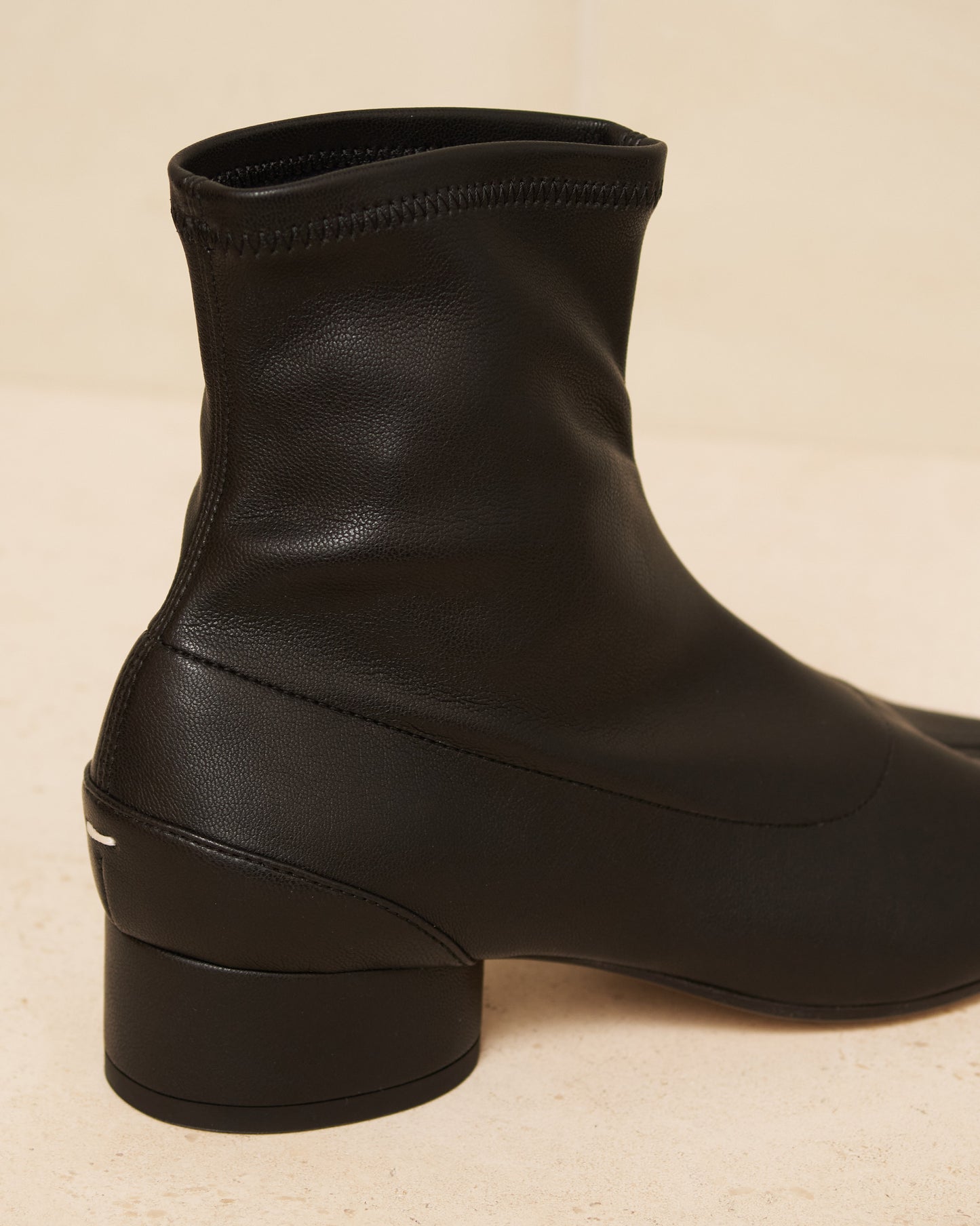 Black Tabi Ankle Sock Boots