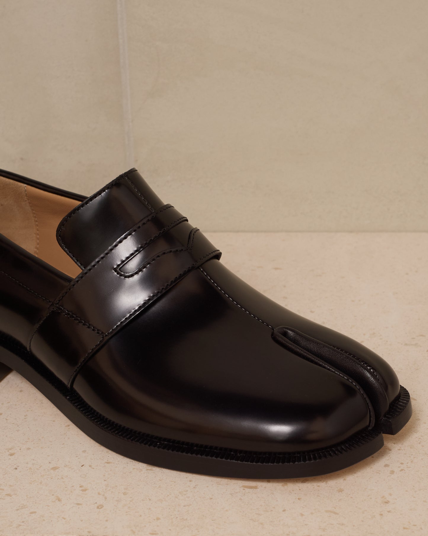 Black Tabi Loafer