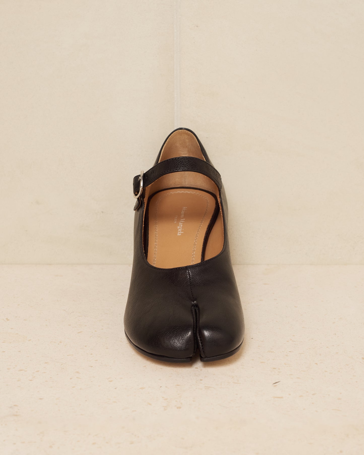 Black Tabi Mary-Jane Heels