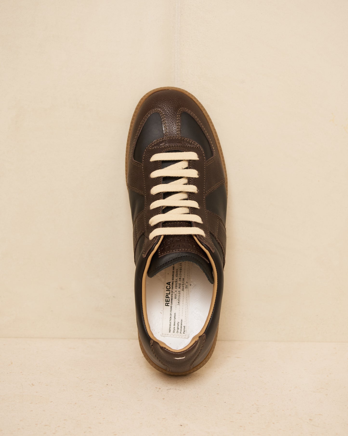 Black and Brown Replica Sneakers