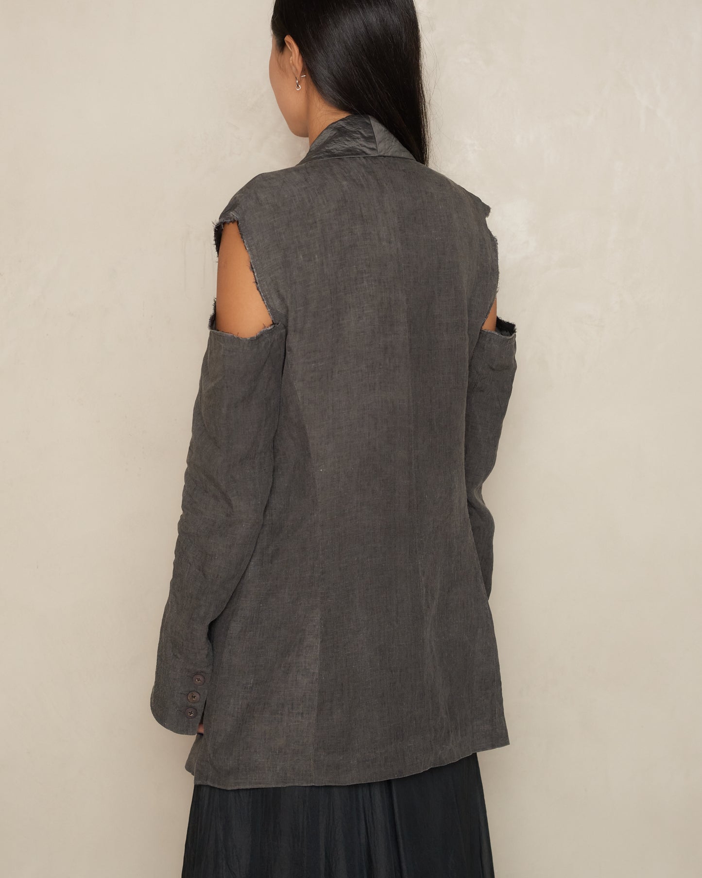 Chestnut Split Shoulder Jacket