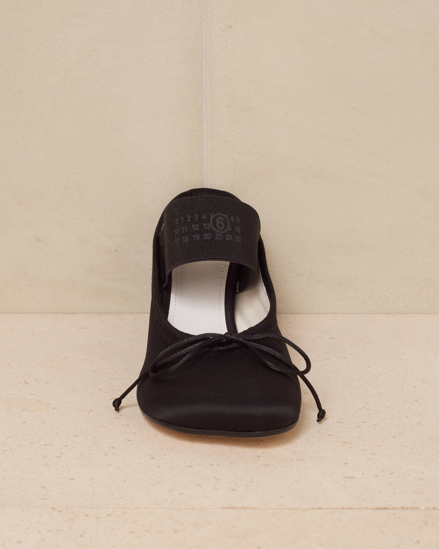 mm6 maison margiela ballet decolletes mules 