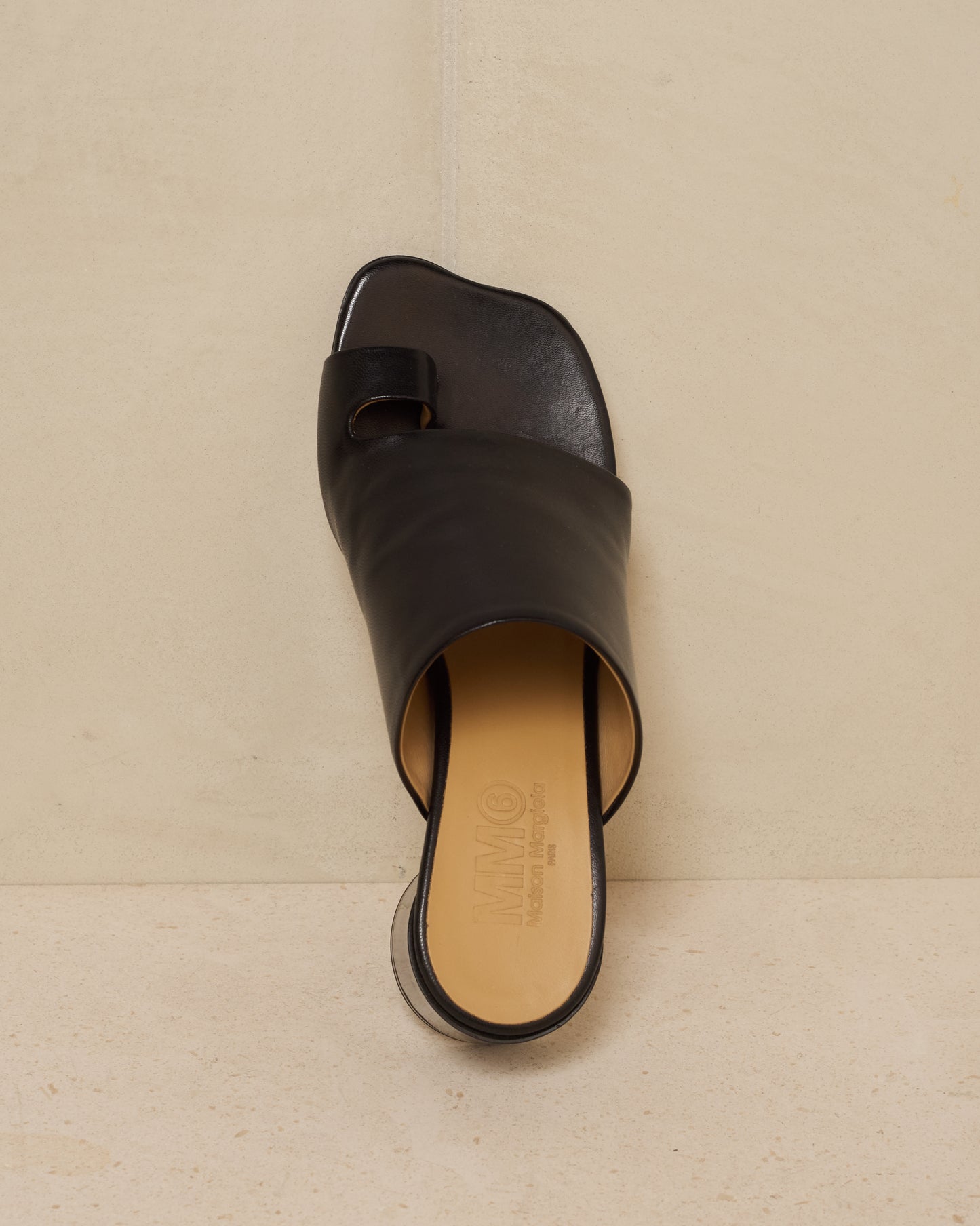 Toe Loop Sandal Black