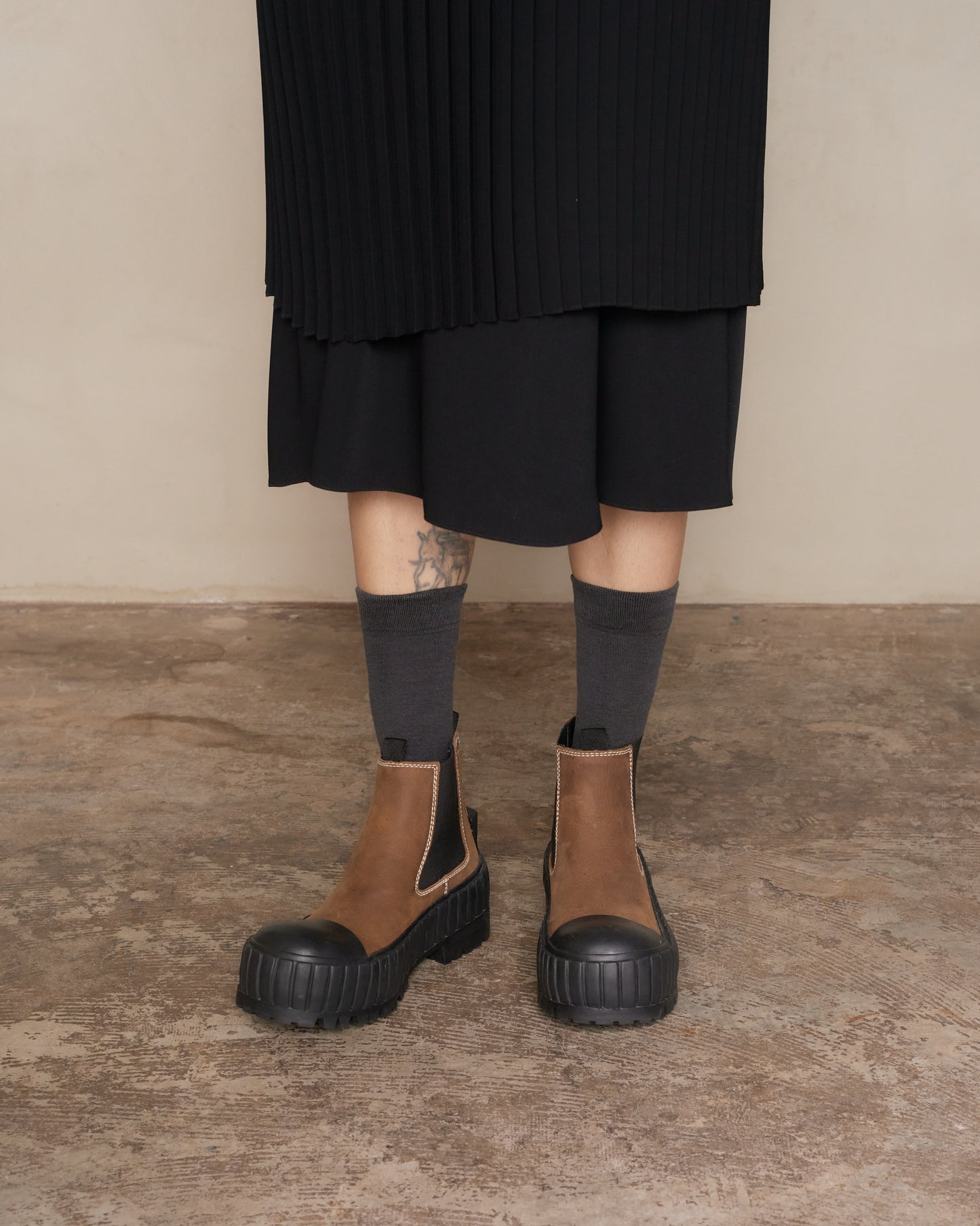 Brown Chelsea Ankle Boot