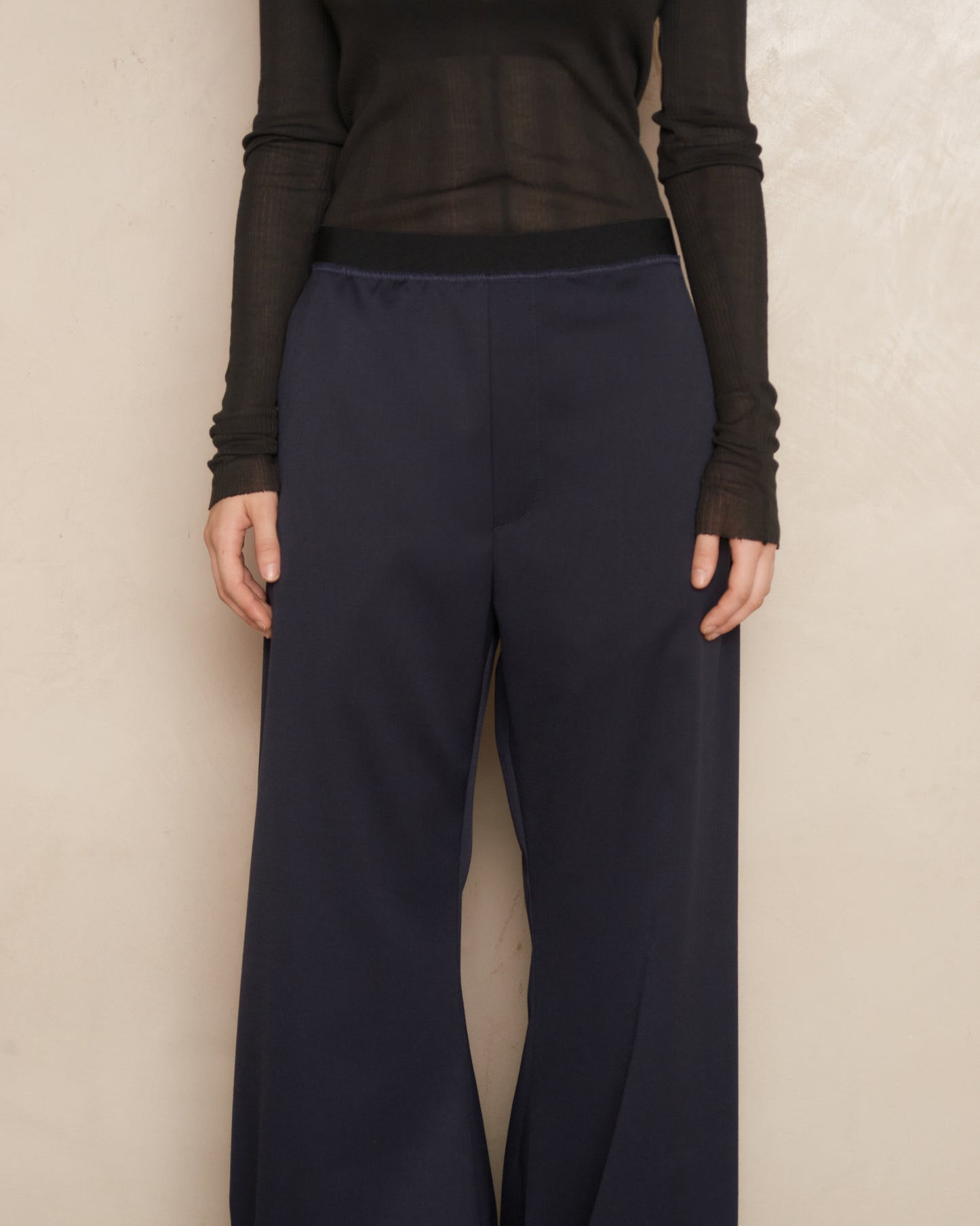 Navy Six Trouser