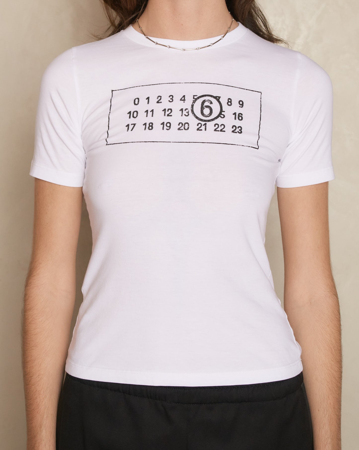 White Numeric T-Shirt