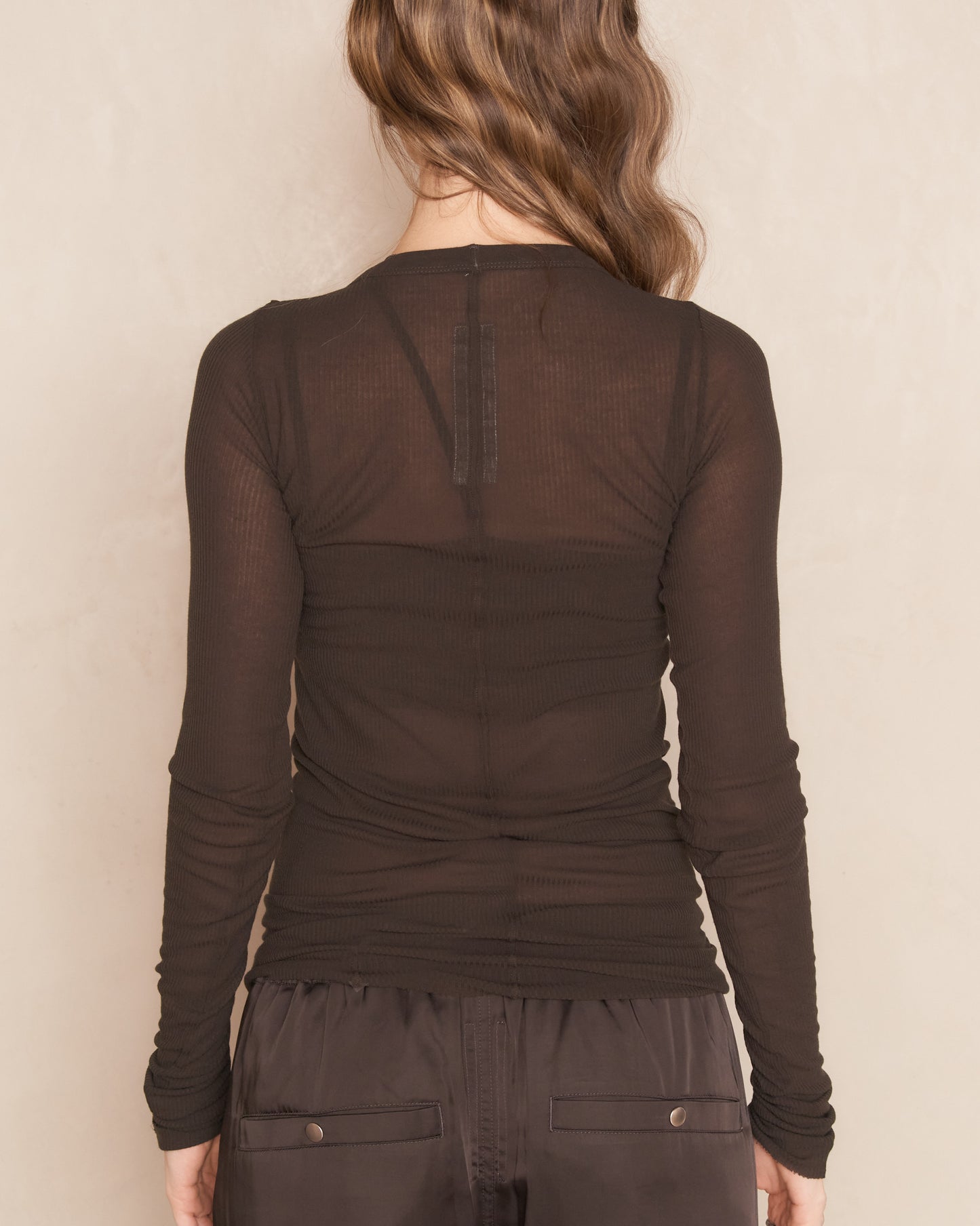 Dark Dust Classic Rib Long Sleeve