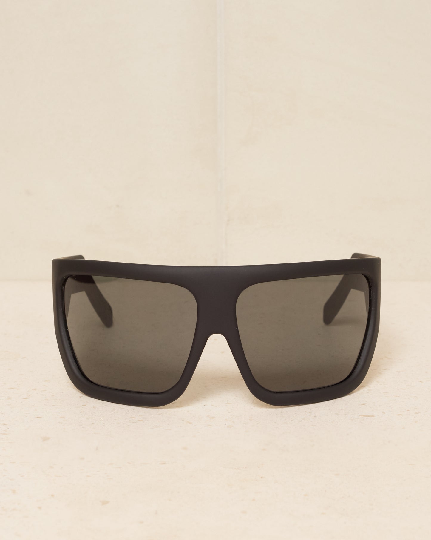 Black Davis Temple Sunglasses