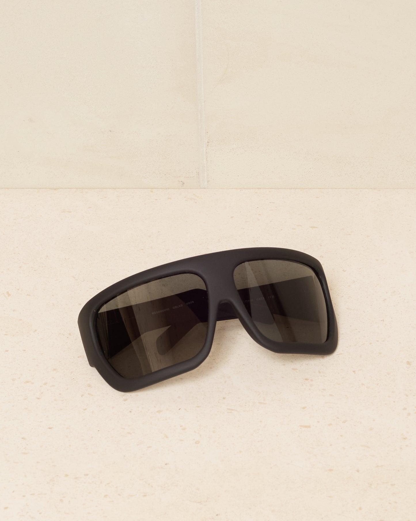 Black Davis Temple Sunglasses