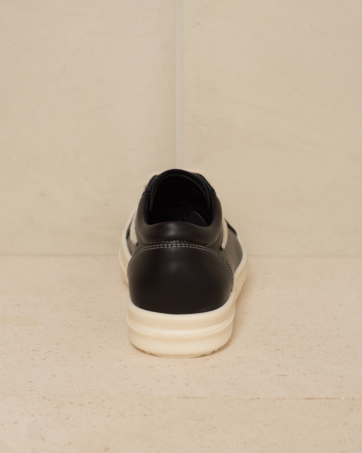 Black Luxor Leather Sneakers