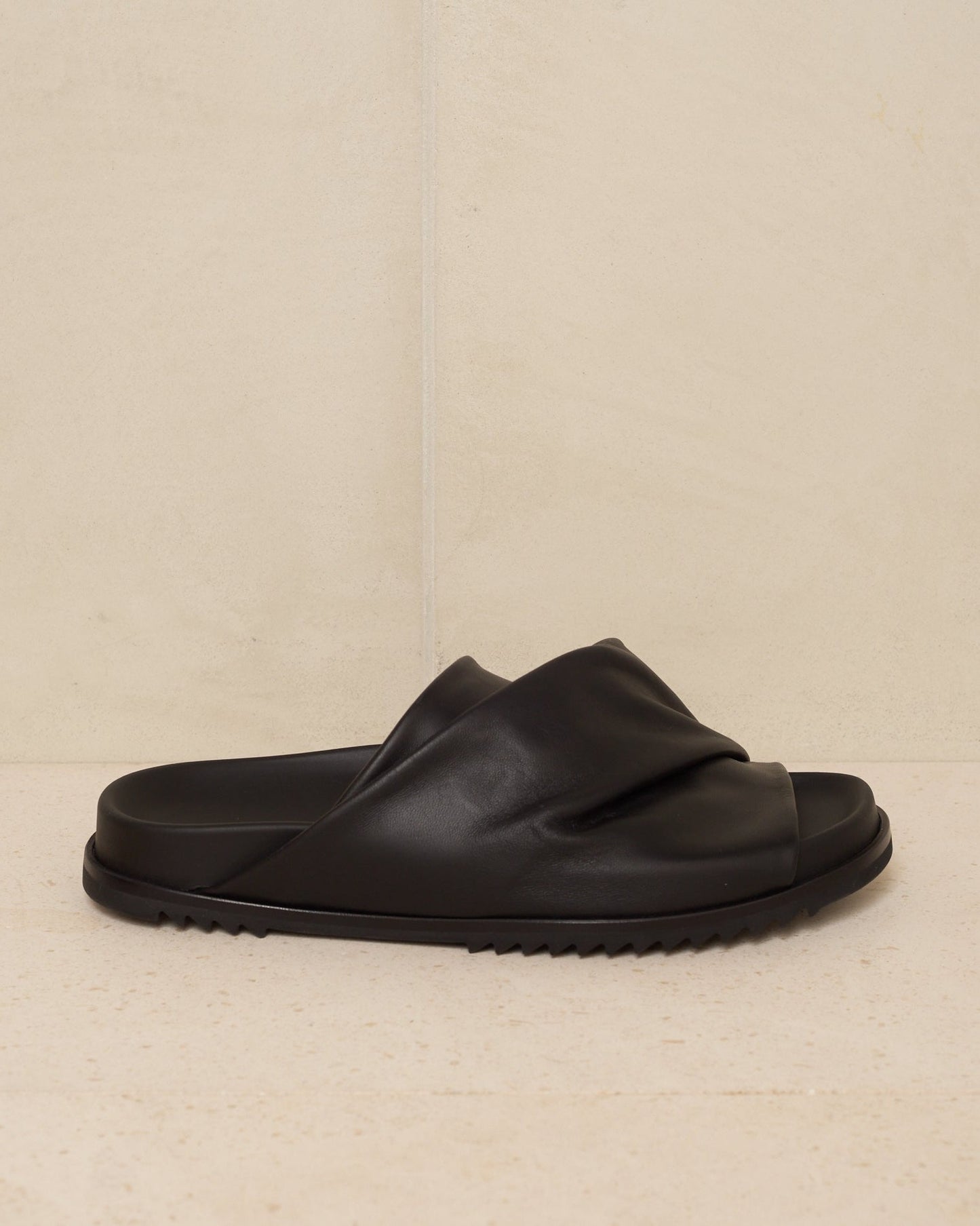 rick owens mobius granola leather sandals