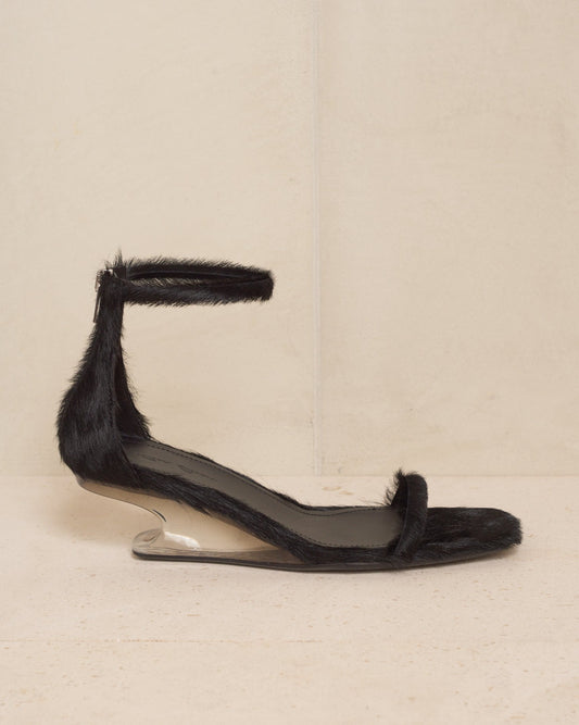 rick-owens-pony-hair-cantilever-45-sandals-black