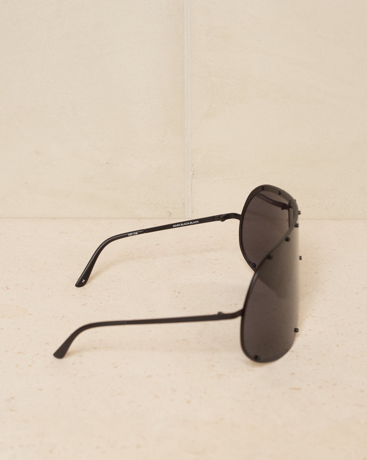 Black Shield Sunglasses