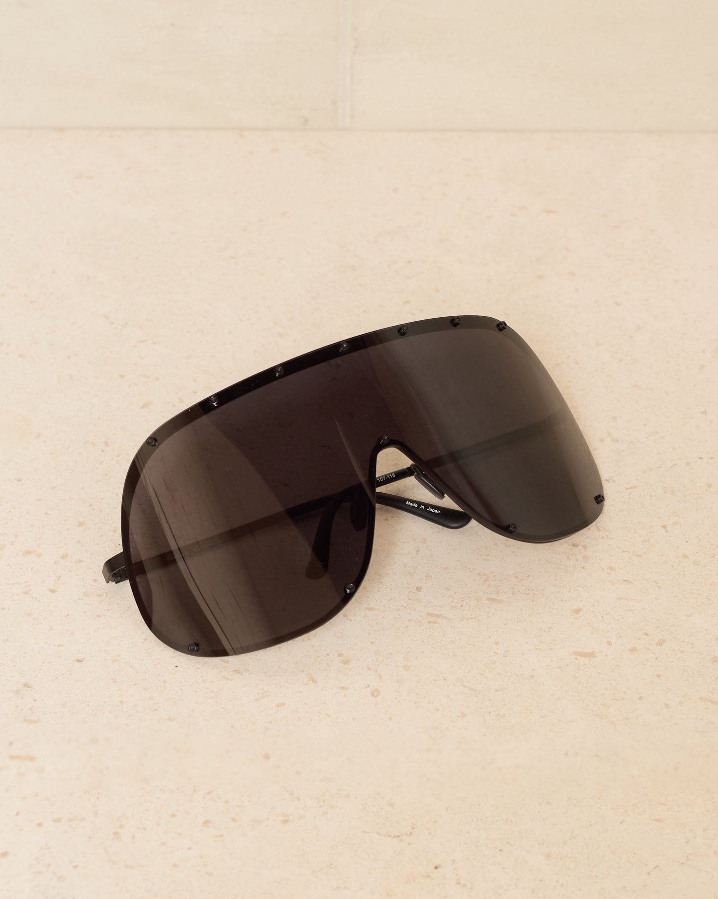 Black Shield Sunglasses