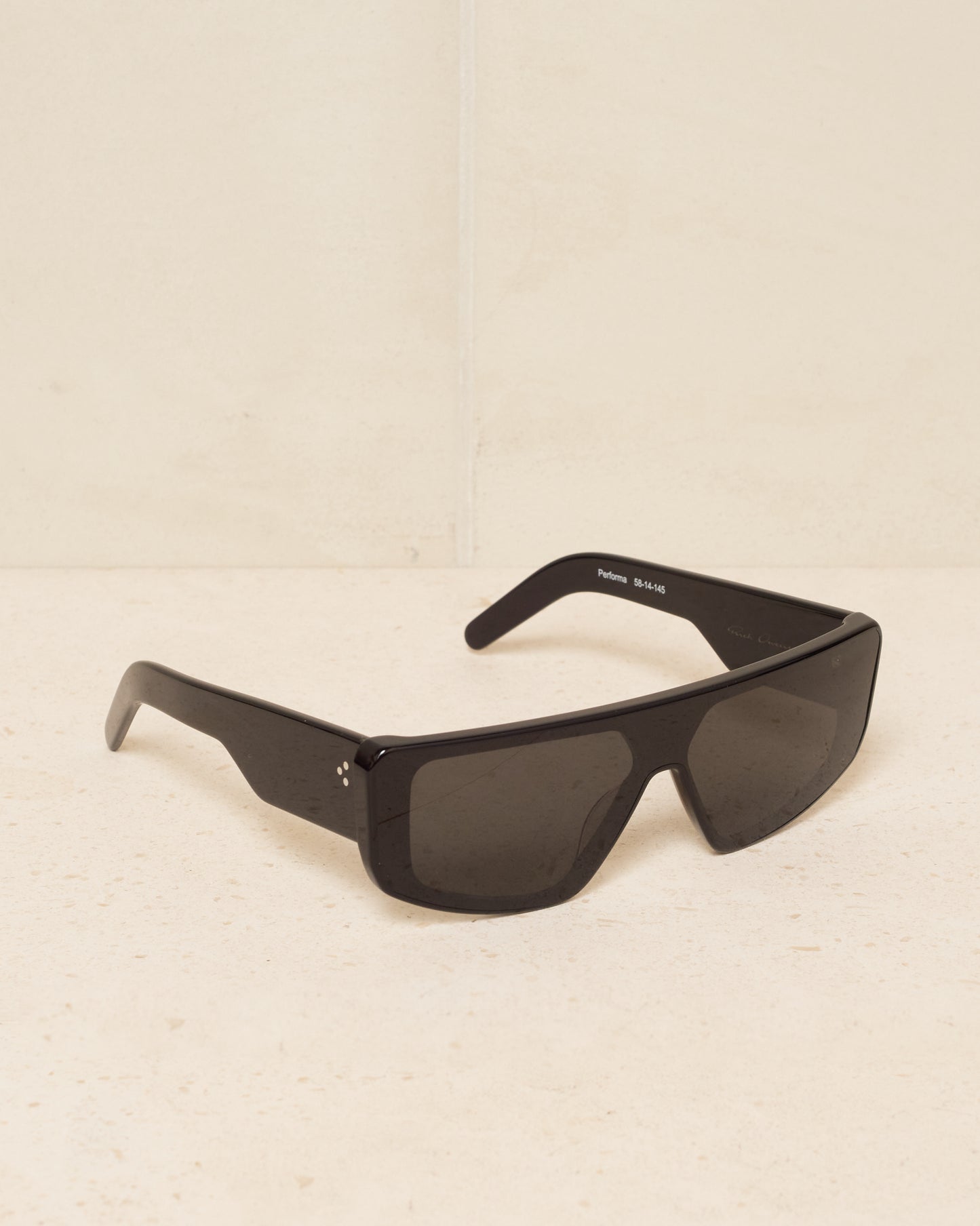 Black Performa Temple Sunglasses