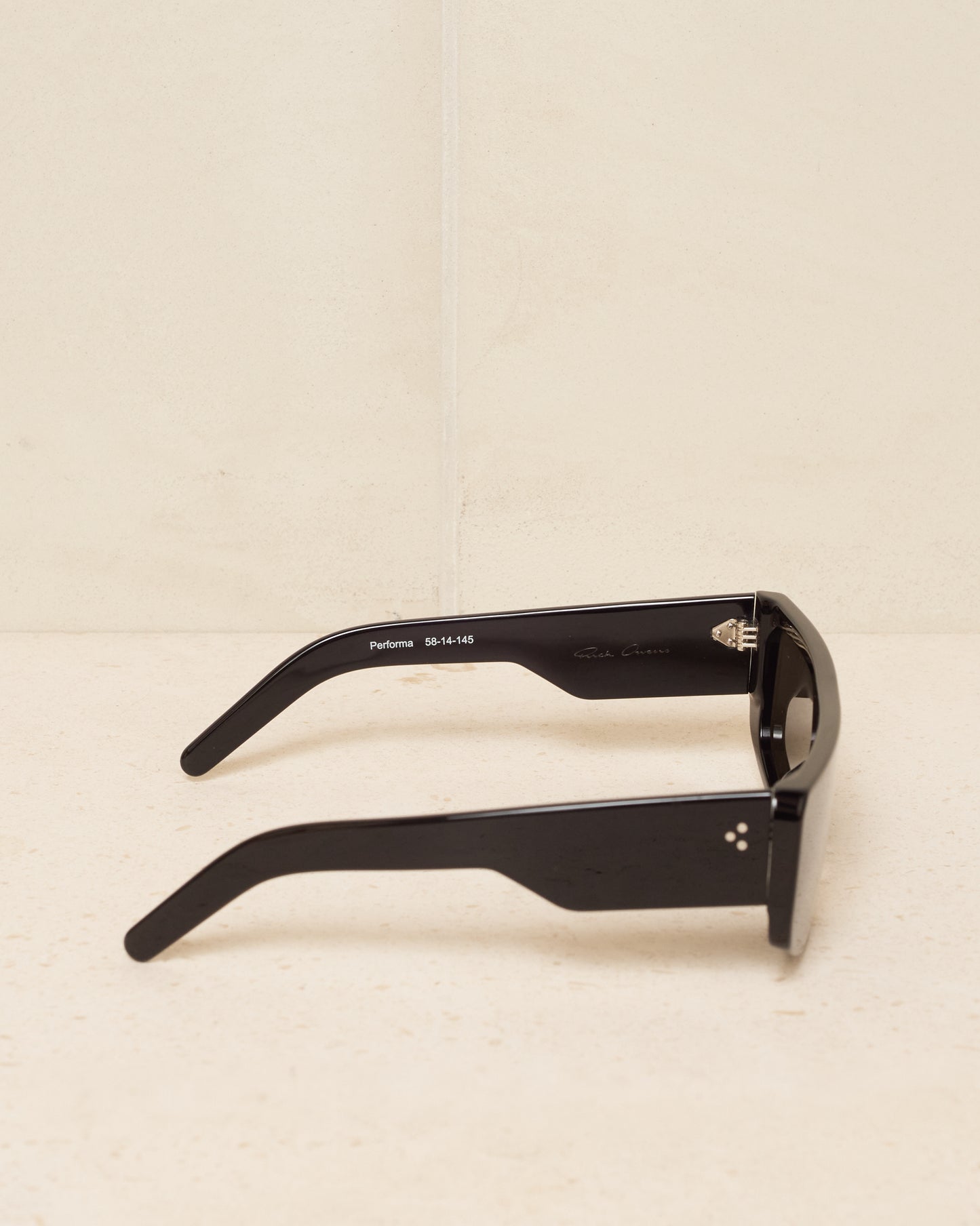 Black Performa Temple Sunglasses