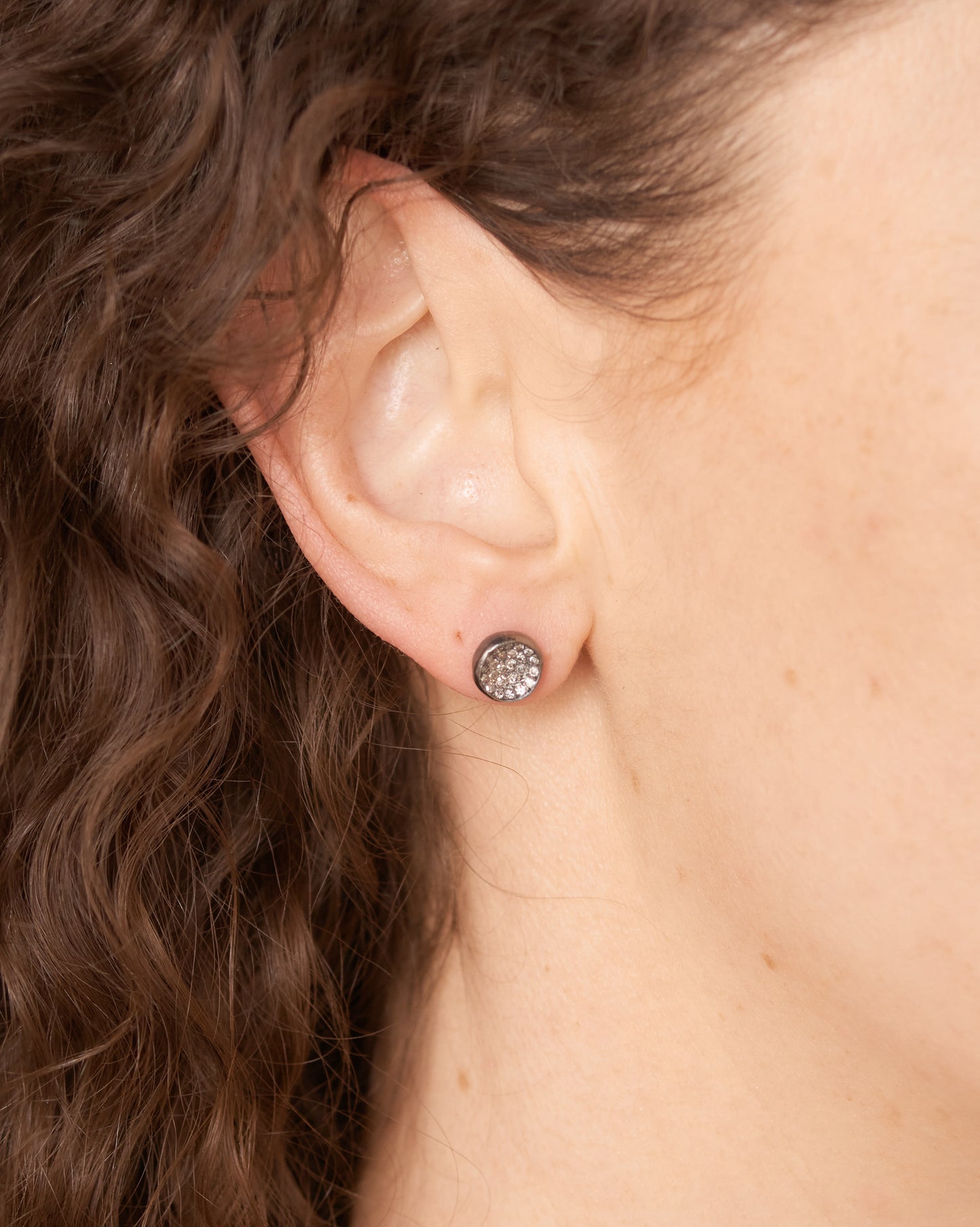 Bo Belquis Icy Grey Diamond Earrings