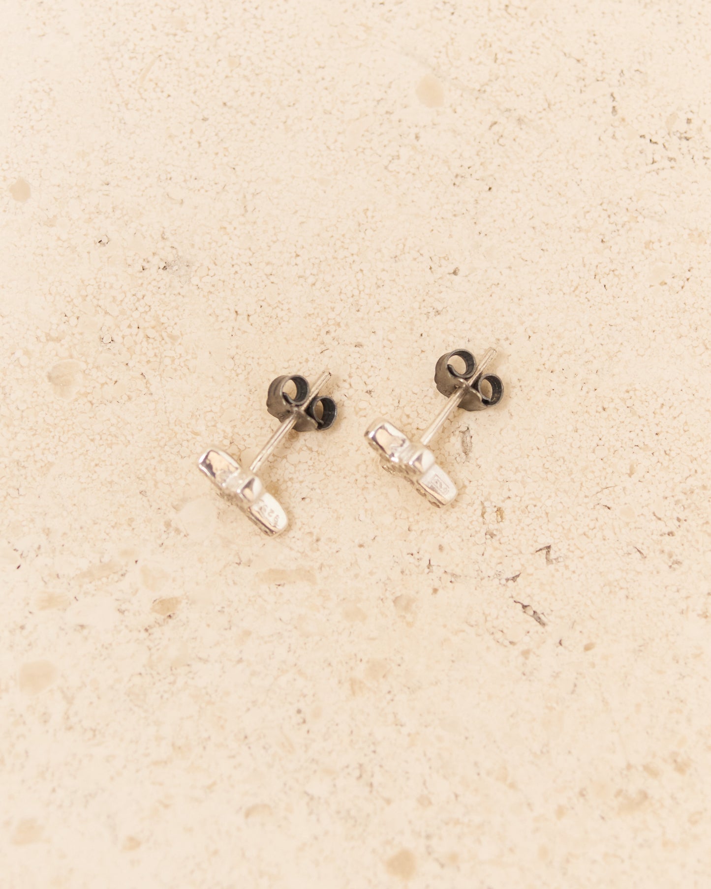 Bo Cross Cognac Diamond Earrings