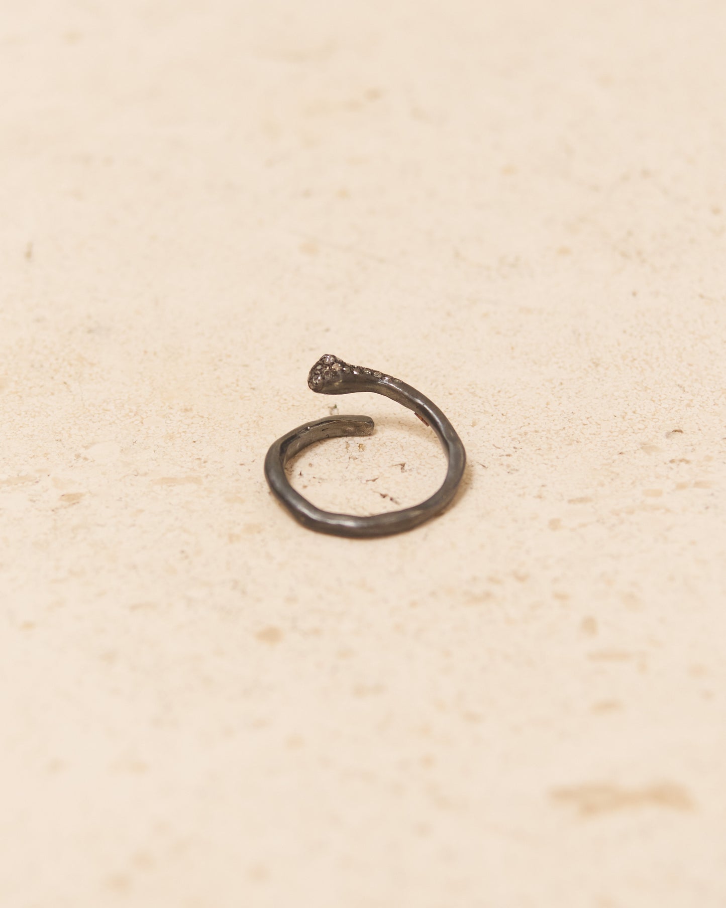 Penna Icy Grey Diamond Ring