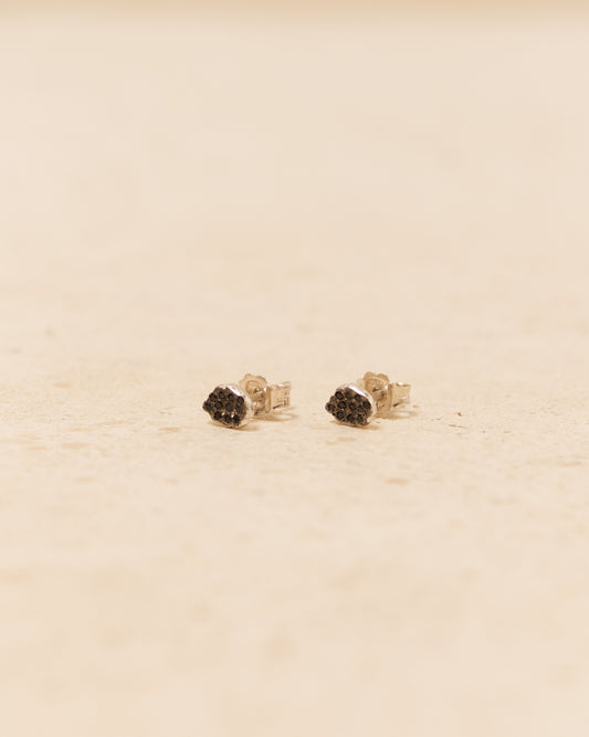 Bo Shiran Black Diamond Earrings