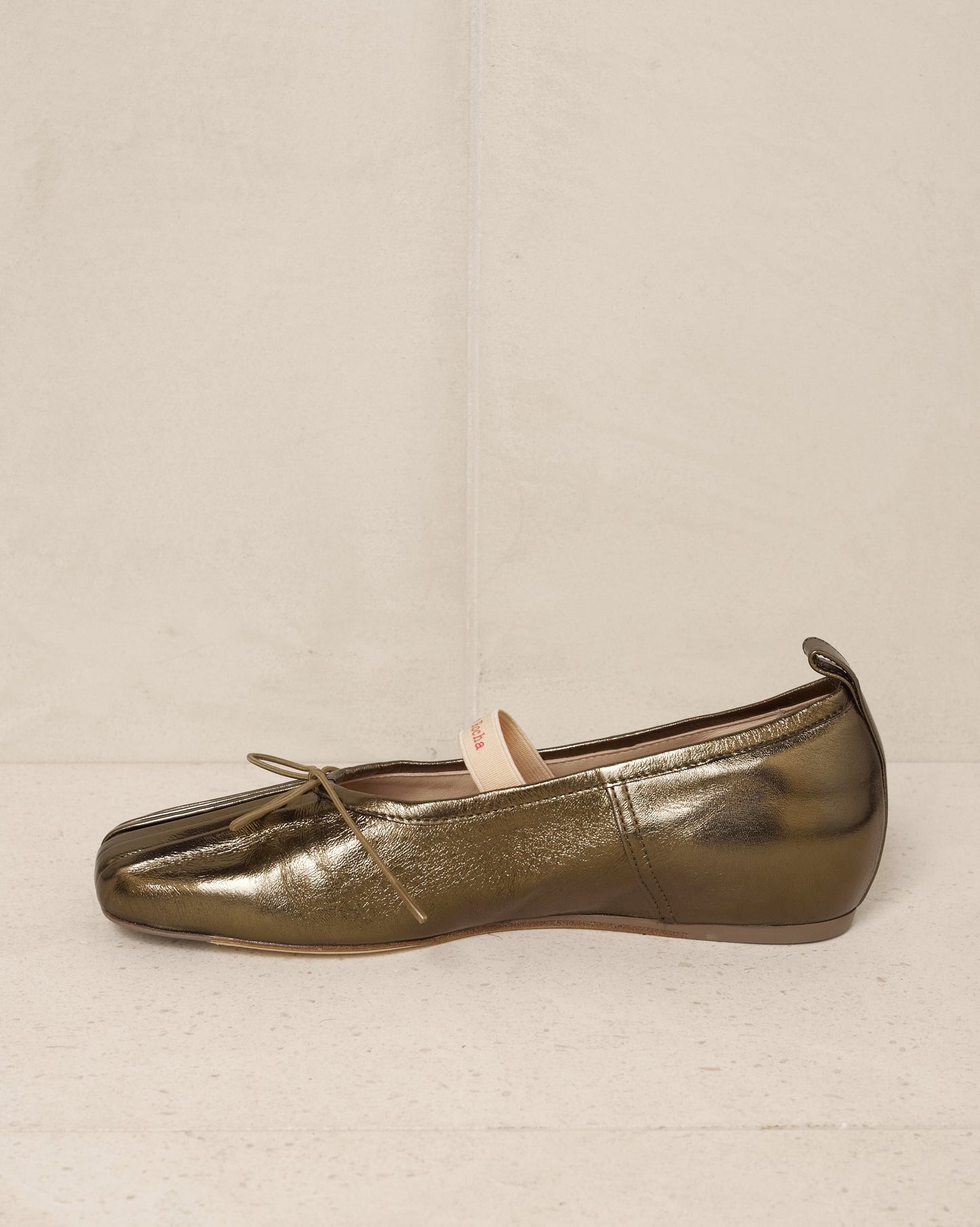 Olive Classic Ballerina Shoe