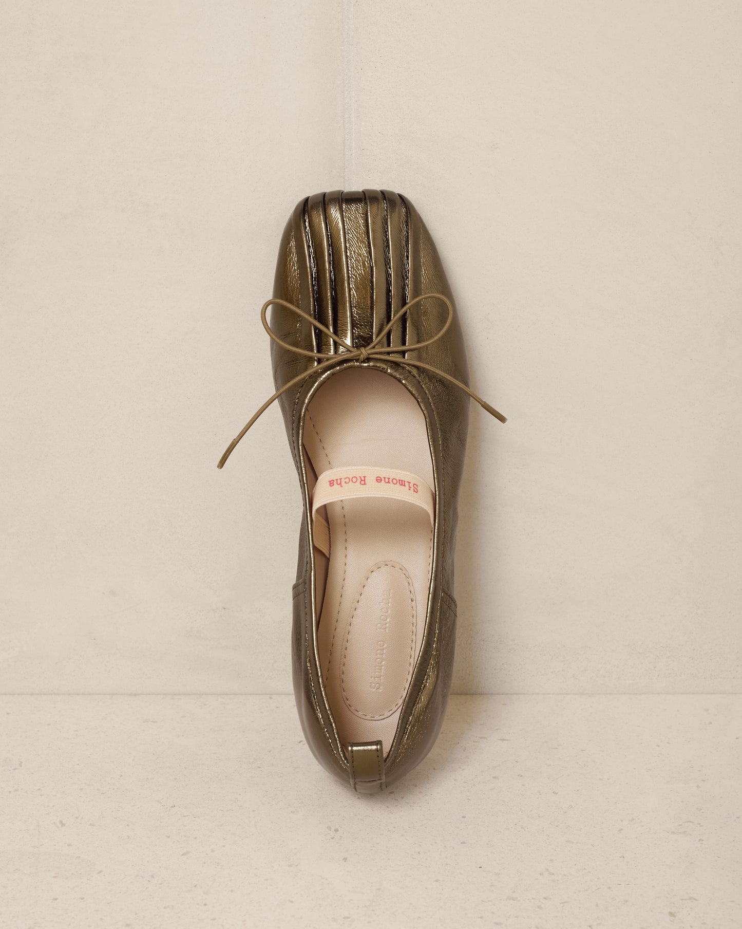 Olive Classic Ballerina Shoe