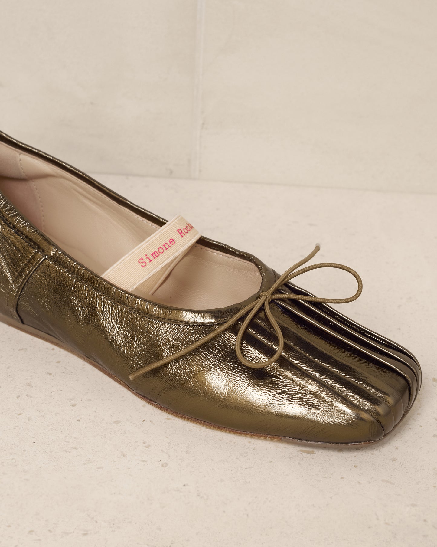 Olive Classic Ballerina Shoe