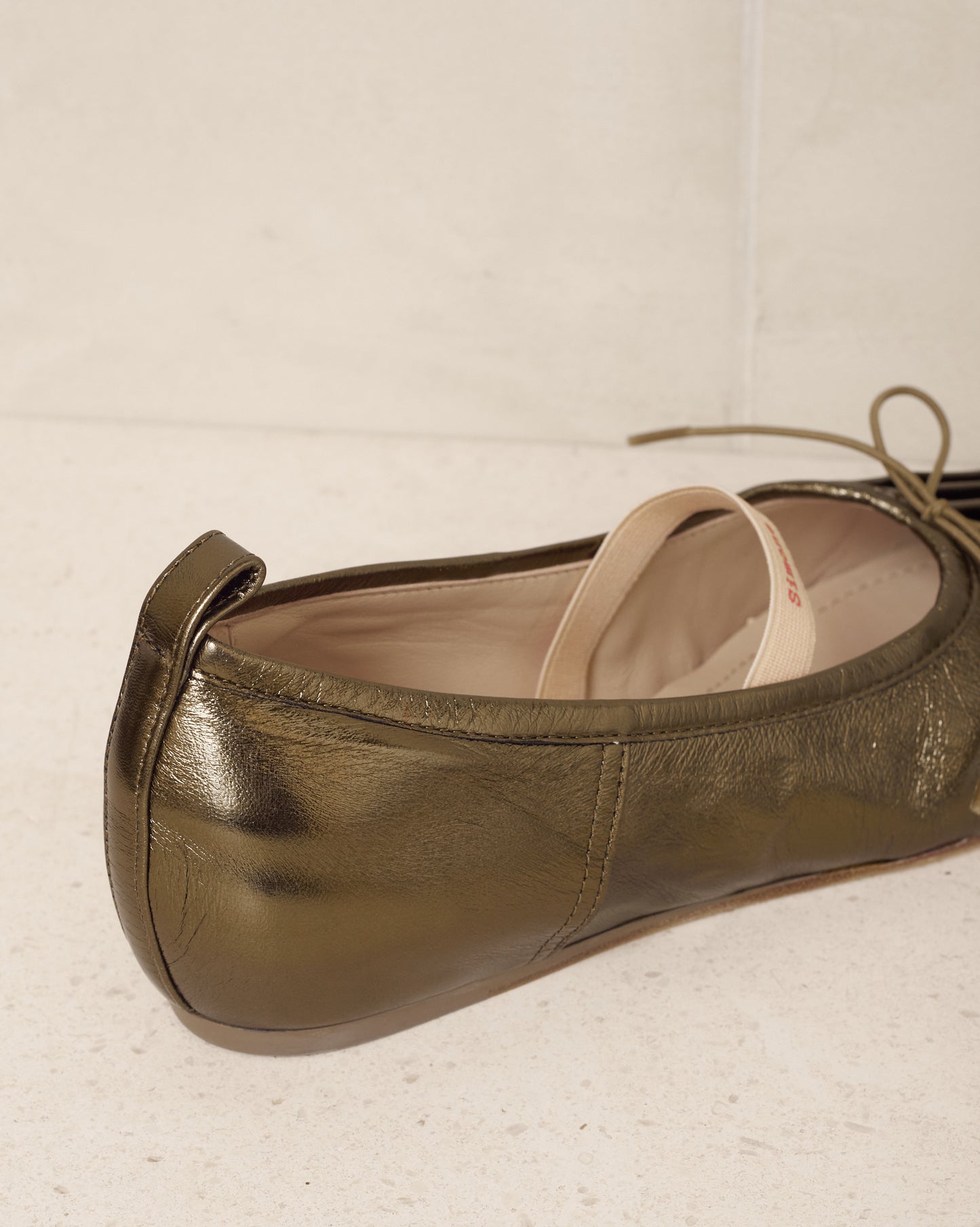 Olive Classic Ballerina Shoe