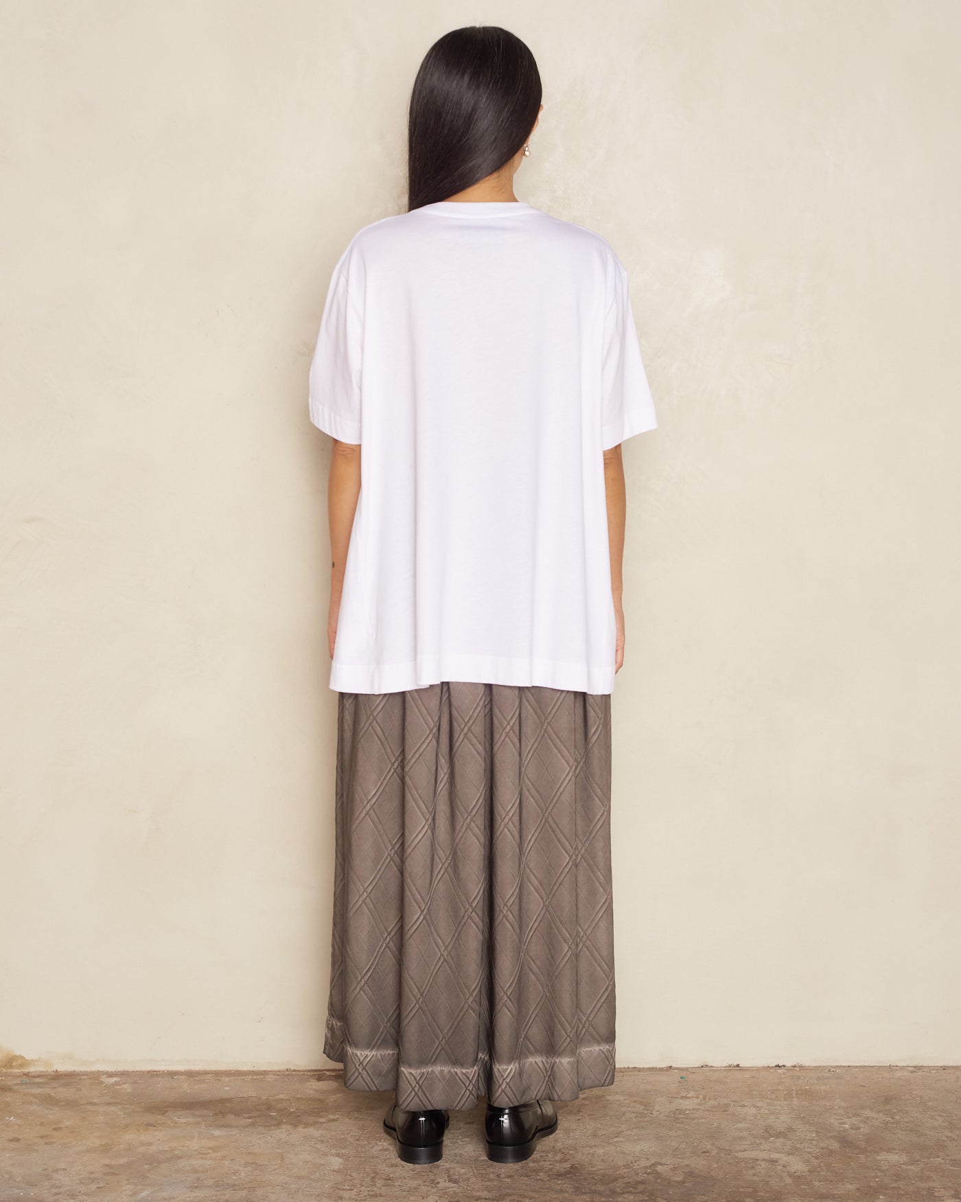 Pearl Bow White T-Shirt