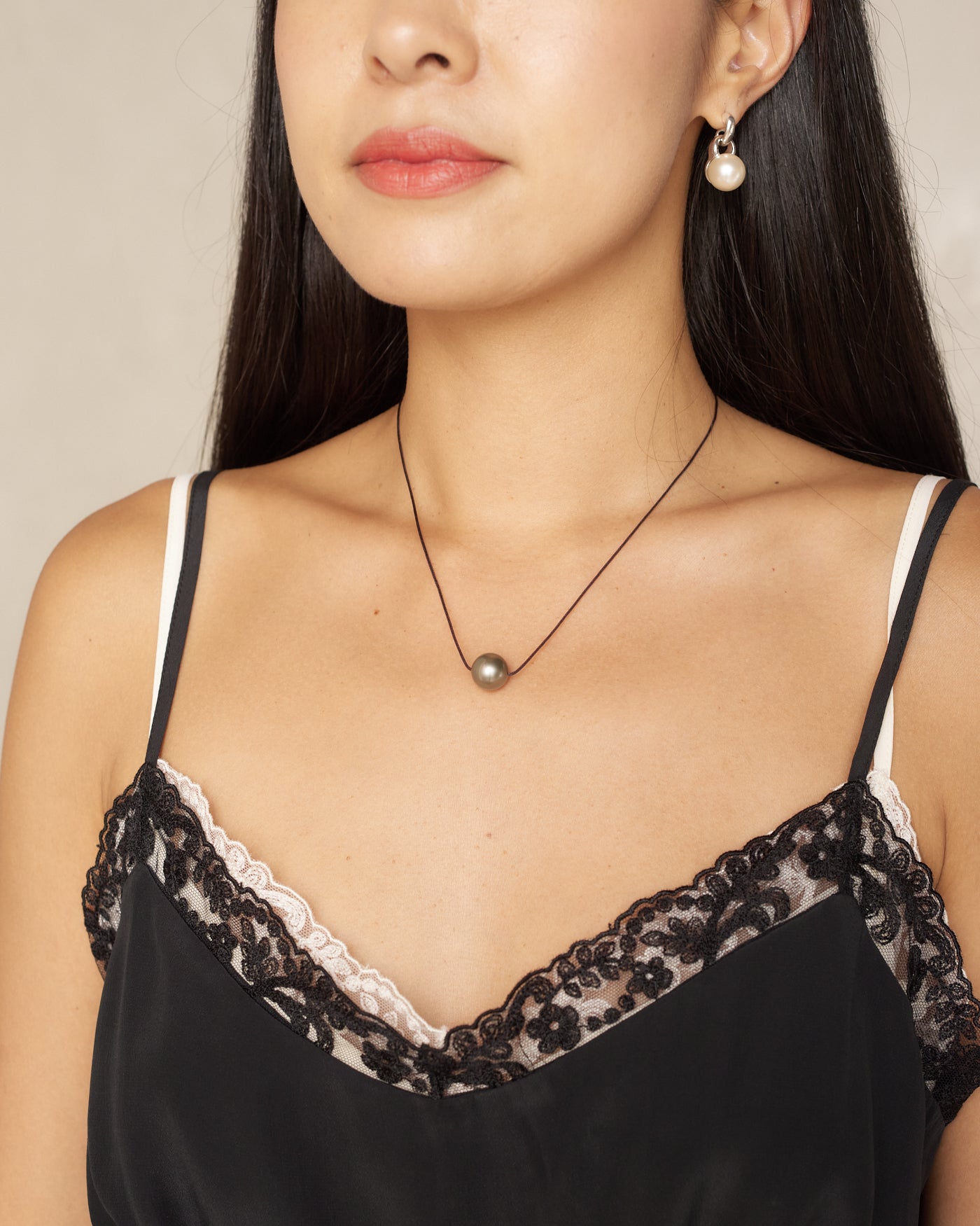 Emilie Tahitian Pearl Choker