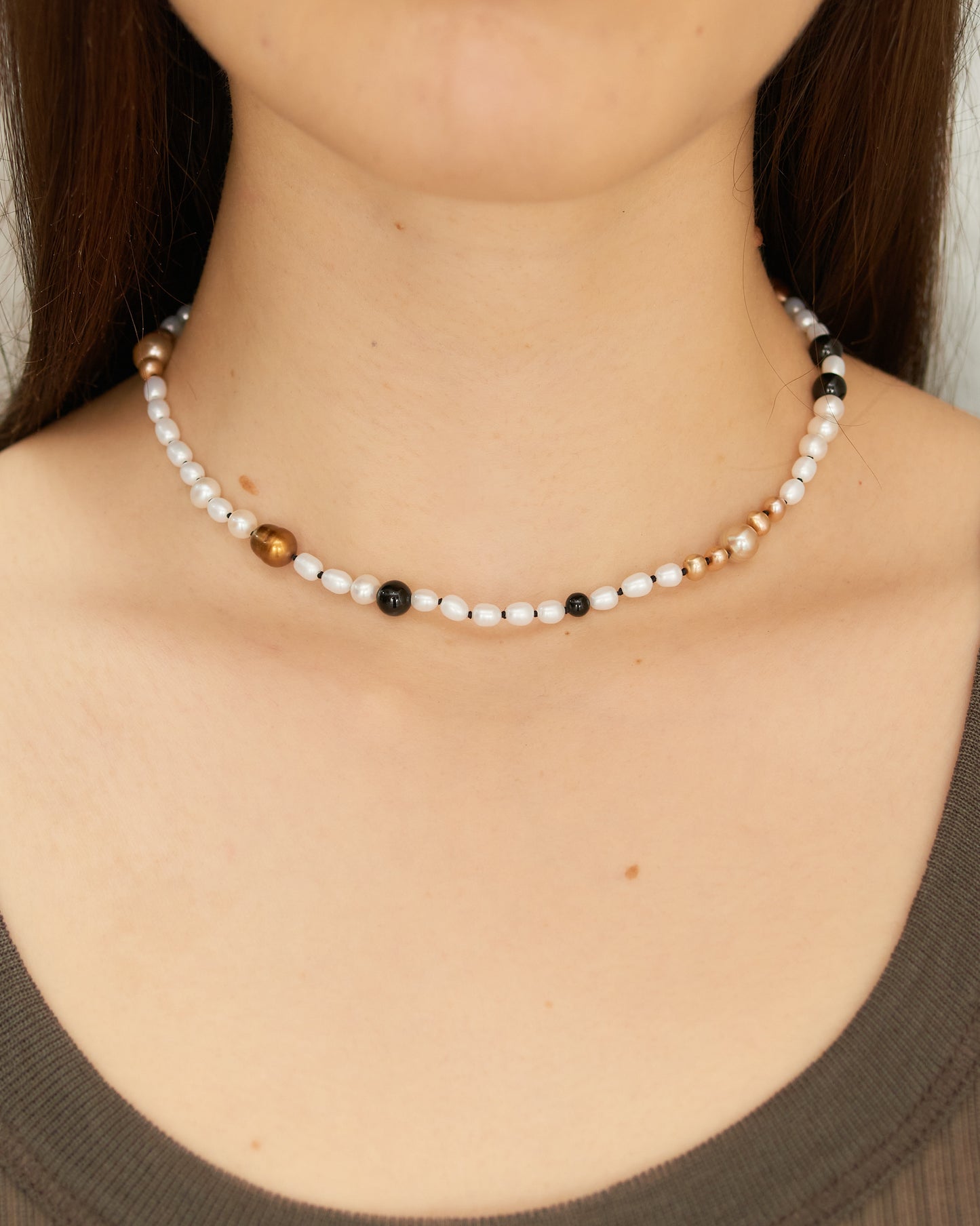 Sirena Pearl Necklace 16"