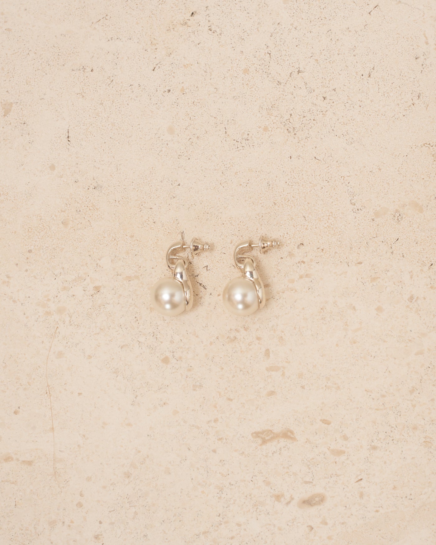 Sterling Silver Pearl Earrings